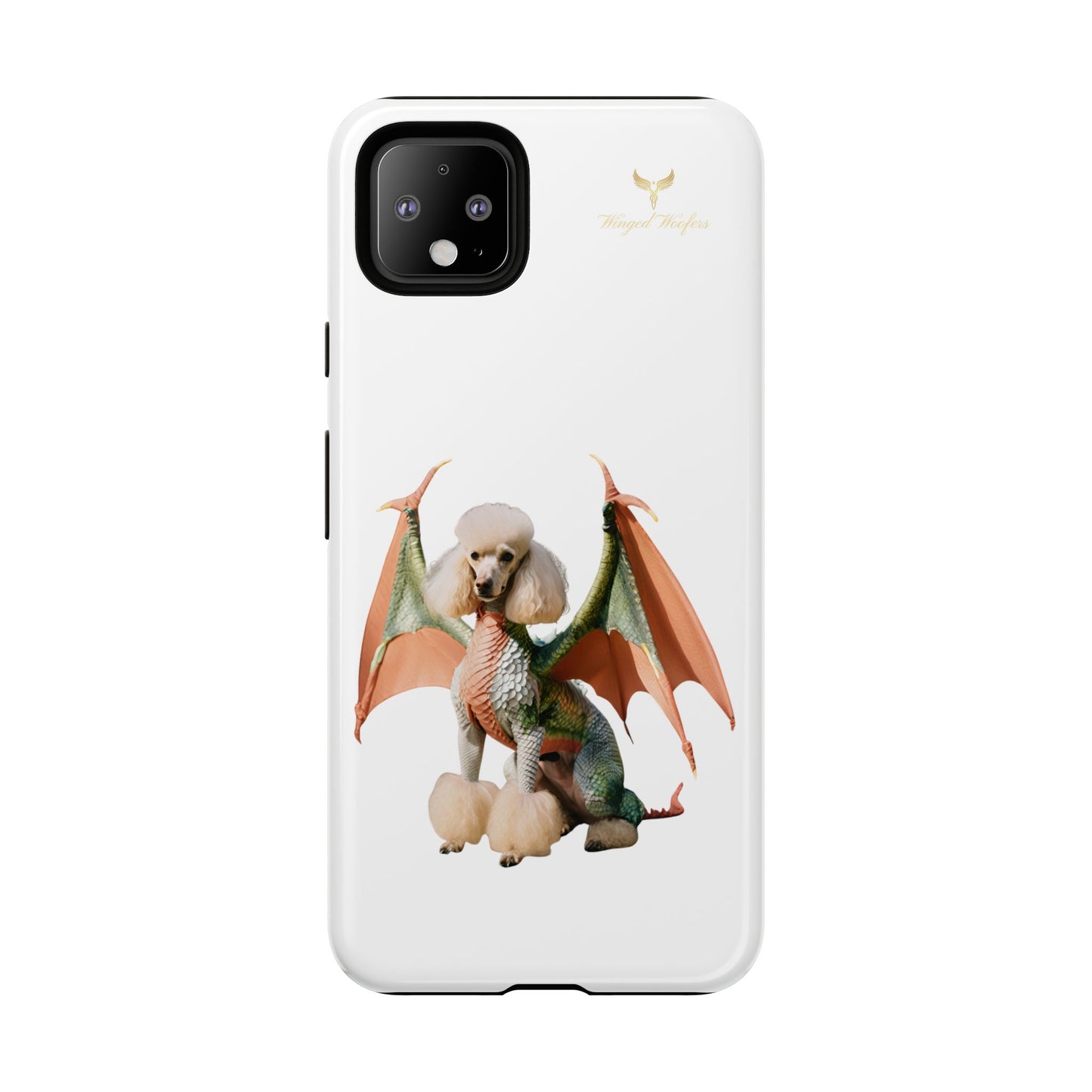 Unique Dragon Poodle Phone Case - Tough Cases for Pet Lovers