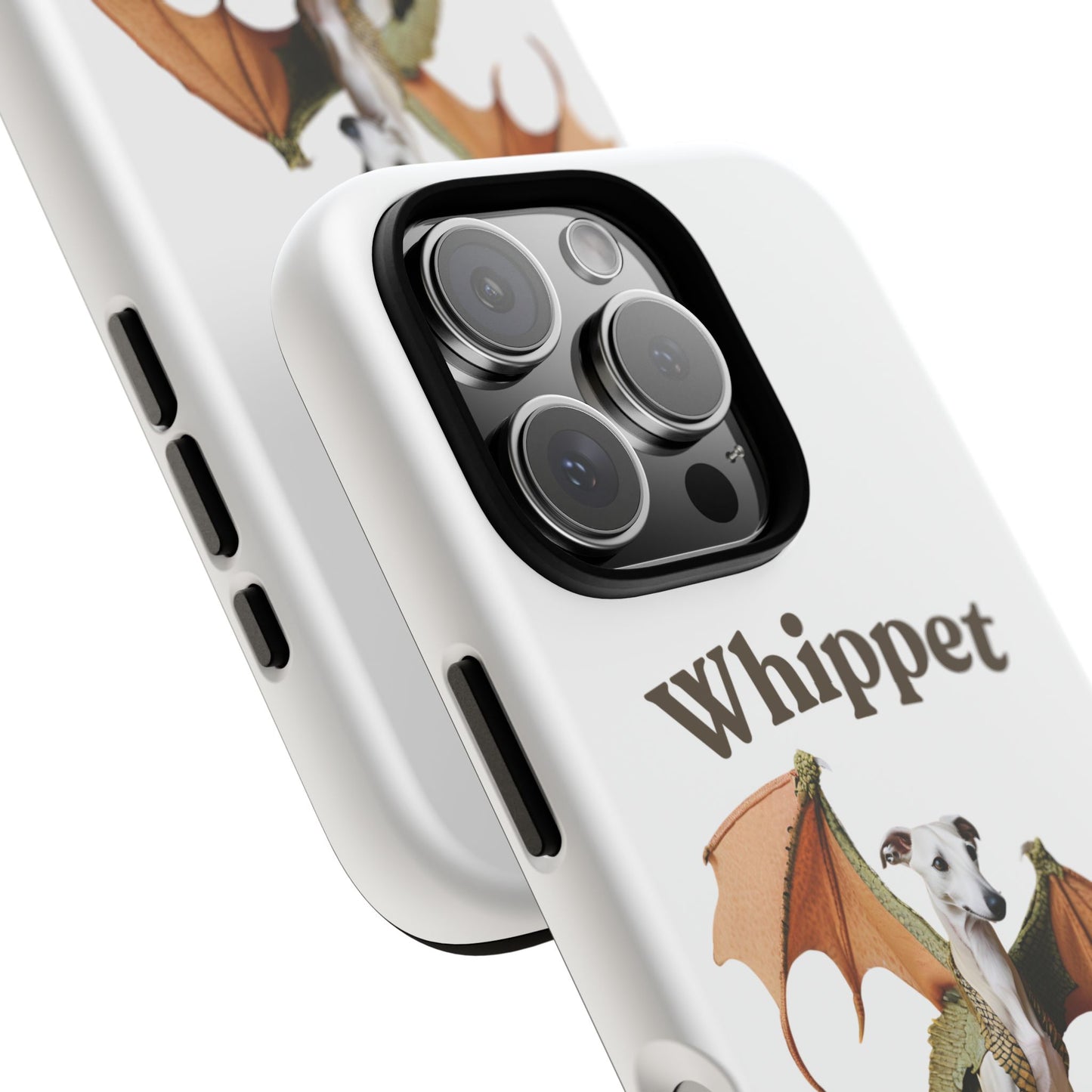 Whippet Dragon Phone Case - Tough & Stylish Pet Accessory