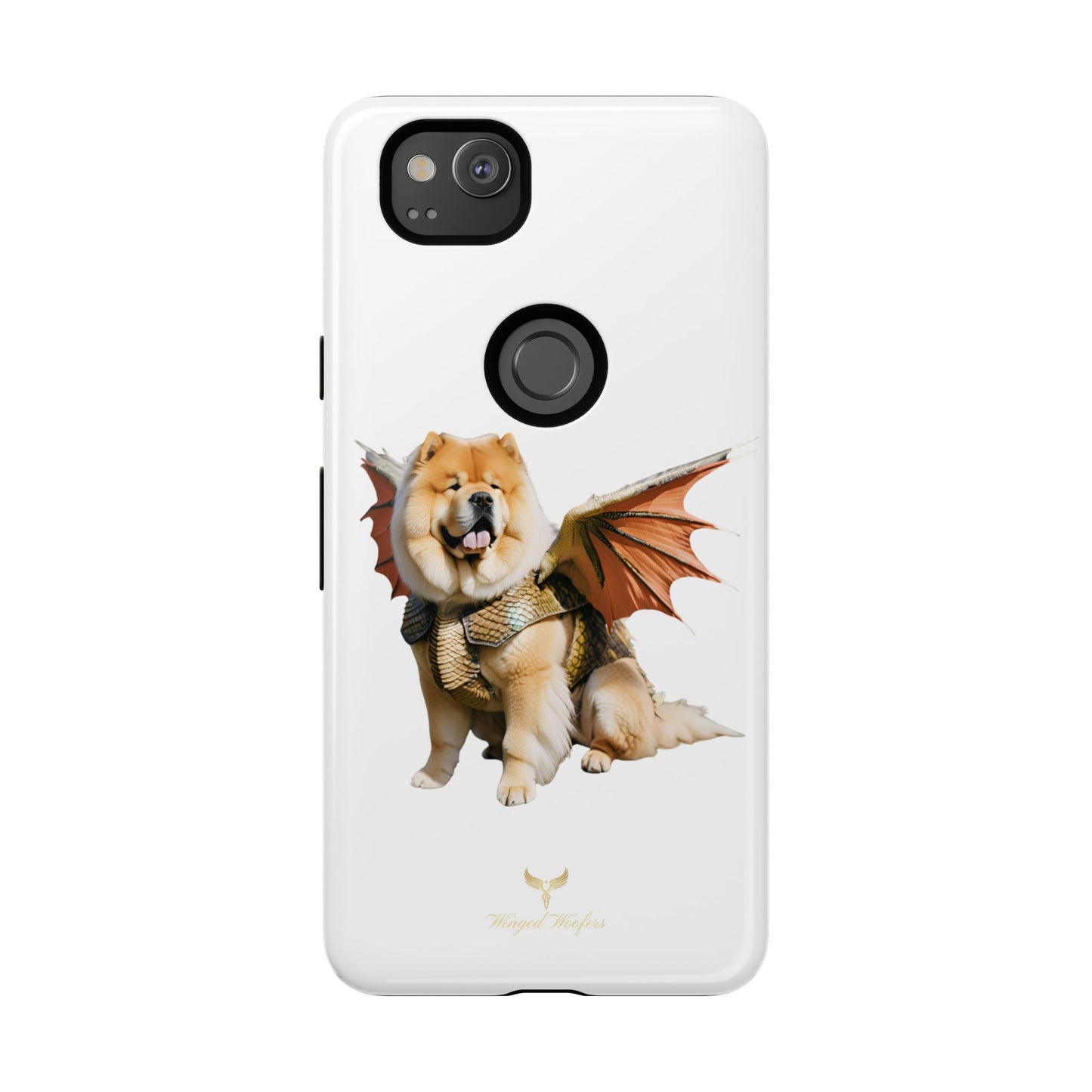 Funny Dragon Chow Chow Dog Phone Case - Tough Cases for Pet Lovers