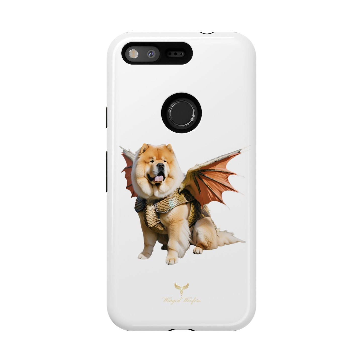 Funny Dragon Chow Chow Dog Phone Case - Tough Cases for Pet Lovers