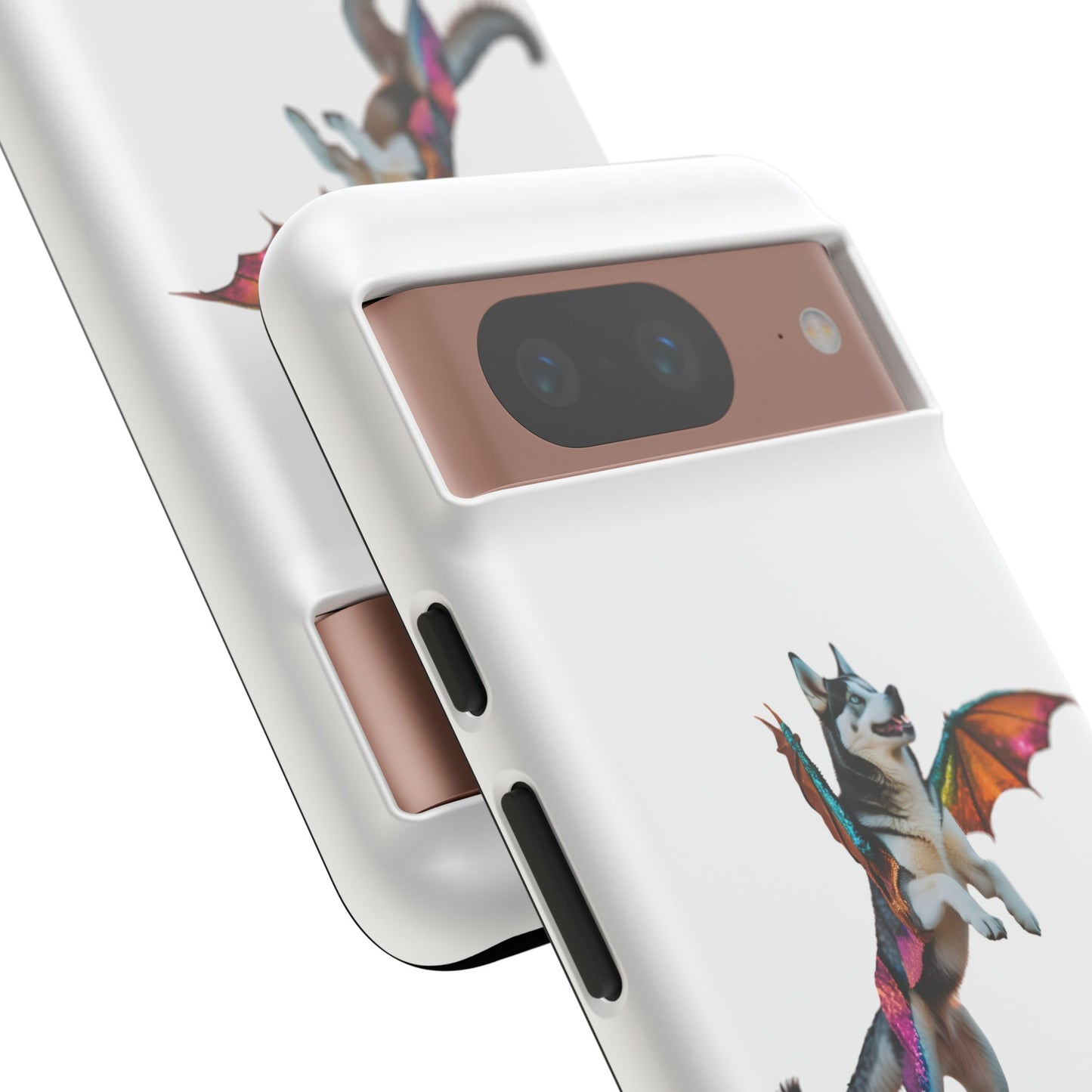 Magical Husky Pet Phone Case - Winged Dog Design | Tough Cases | Unique Animal Lover Gift