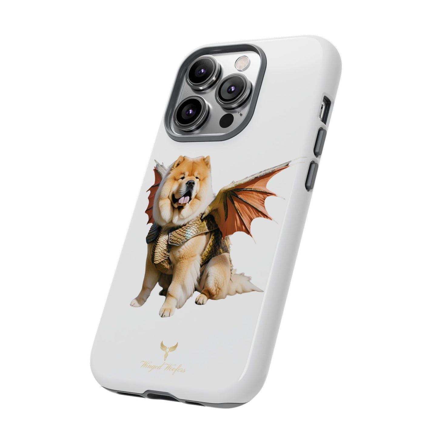 Funny Dragon Chow Chow Dog Phone Case - Tough Cases for Pet Lovers