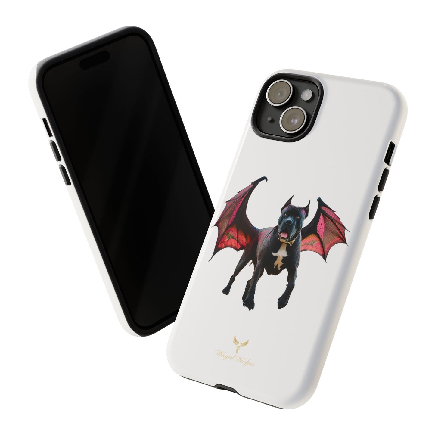 Flying Cane Corso Dog Phone Case - Tough Cases for Pet Lovers