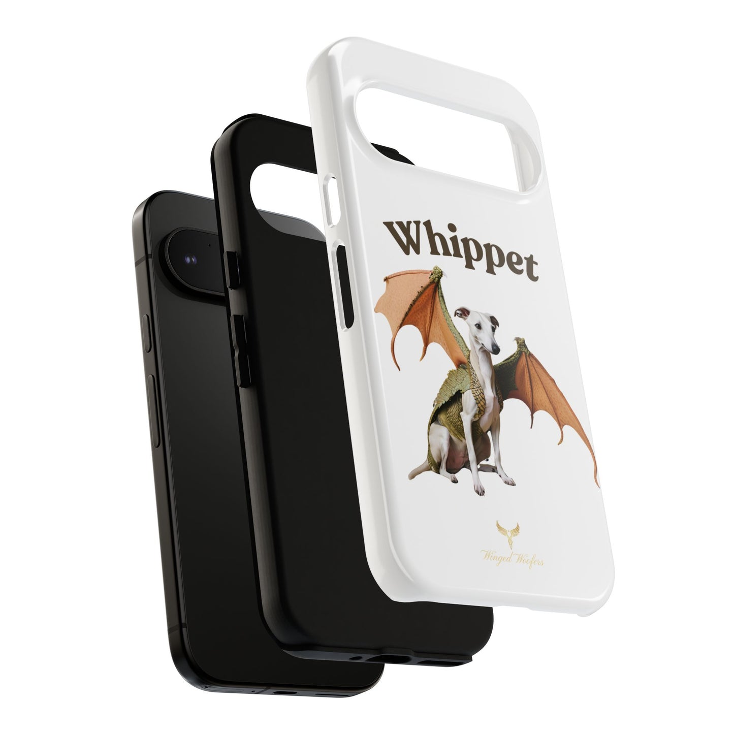 Whippet Dragon Phone Case - Tough & Stylish Pet Accessory