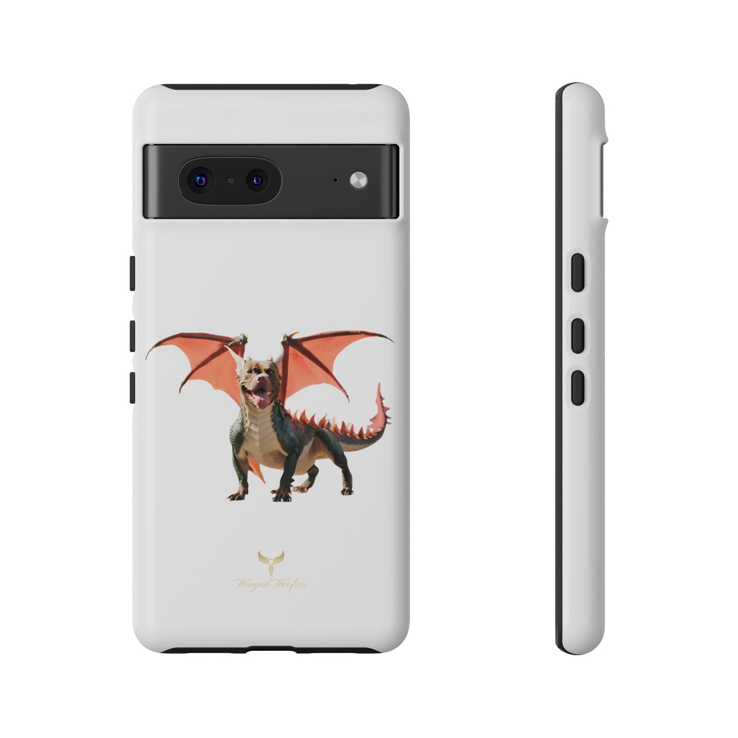 Tough Cases - Fierce Dragon Pitbull Phone Case | Unique Animal Design | Perfect Gift for Animal Lovers