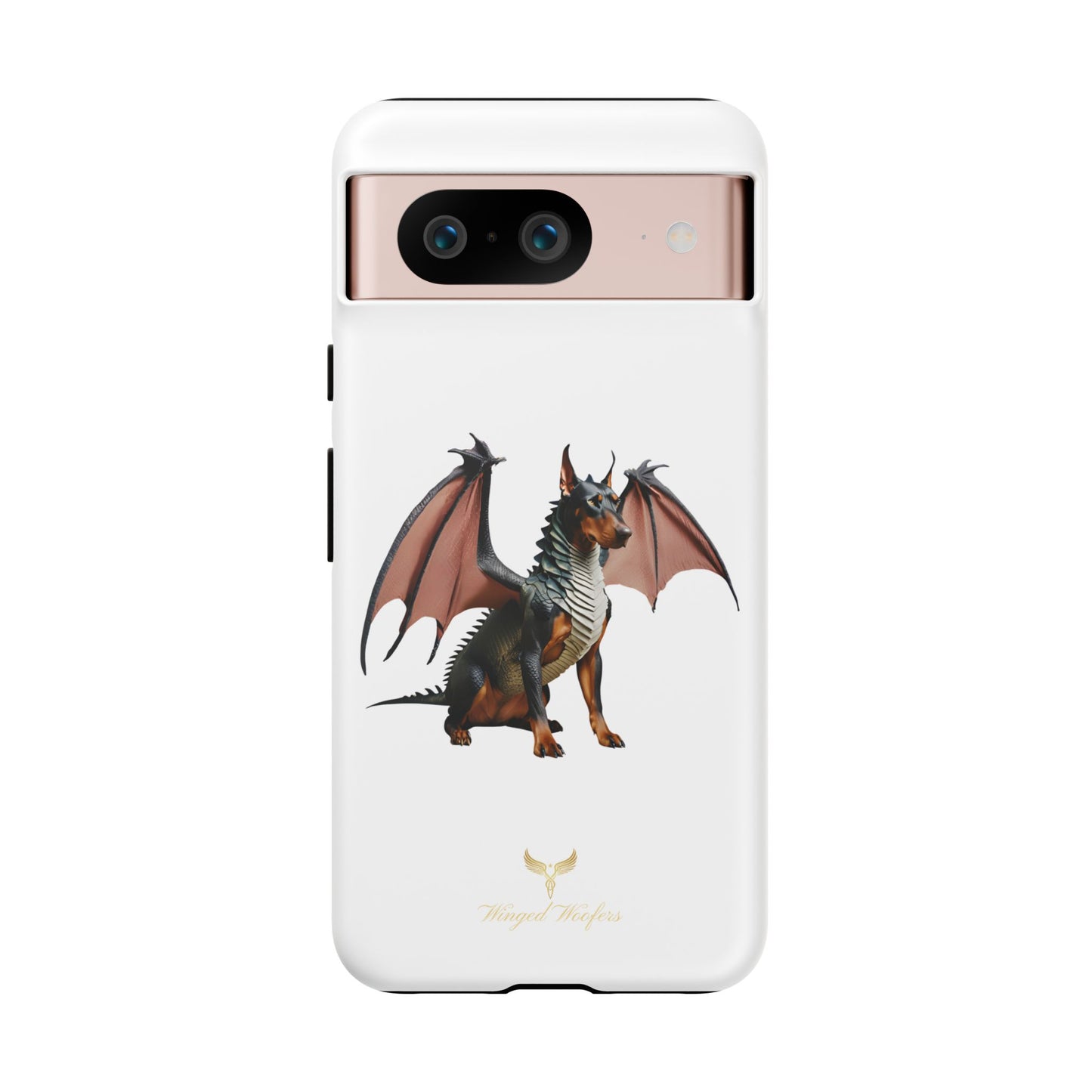 Mythical Doberman Pinscher Dragon Phone Case - Tough & Stylish Protection