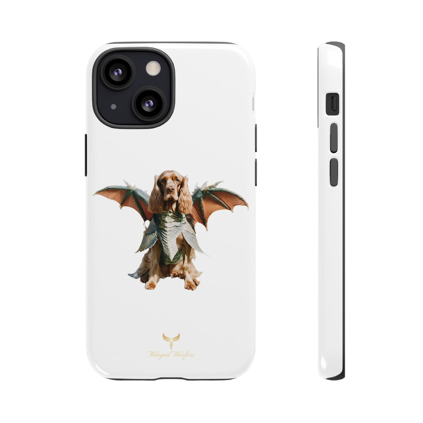 Dragon Wing Cocker Spaniel Dog Phone Case - Tough Cases for Pet Lovers