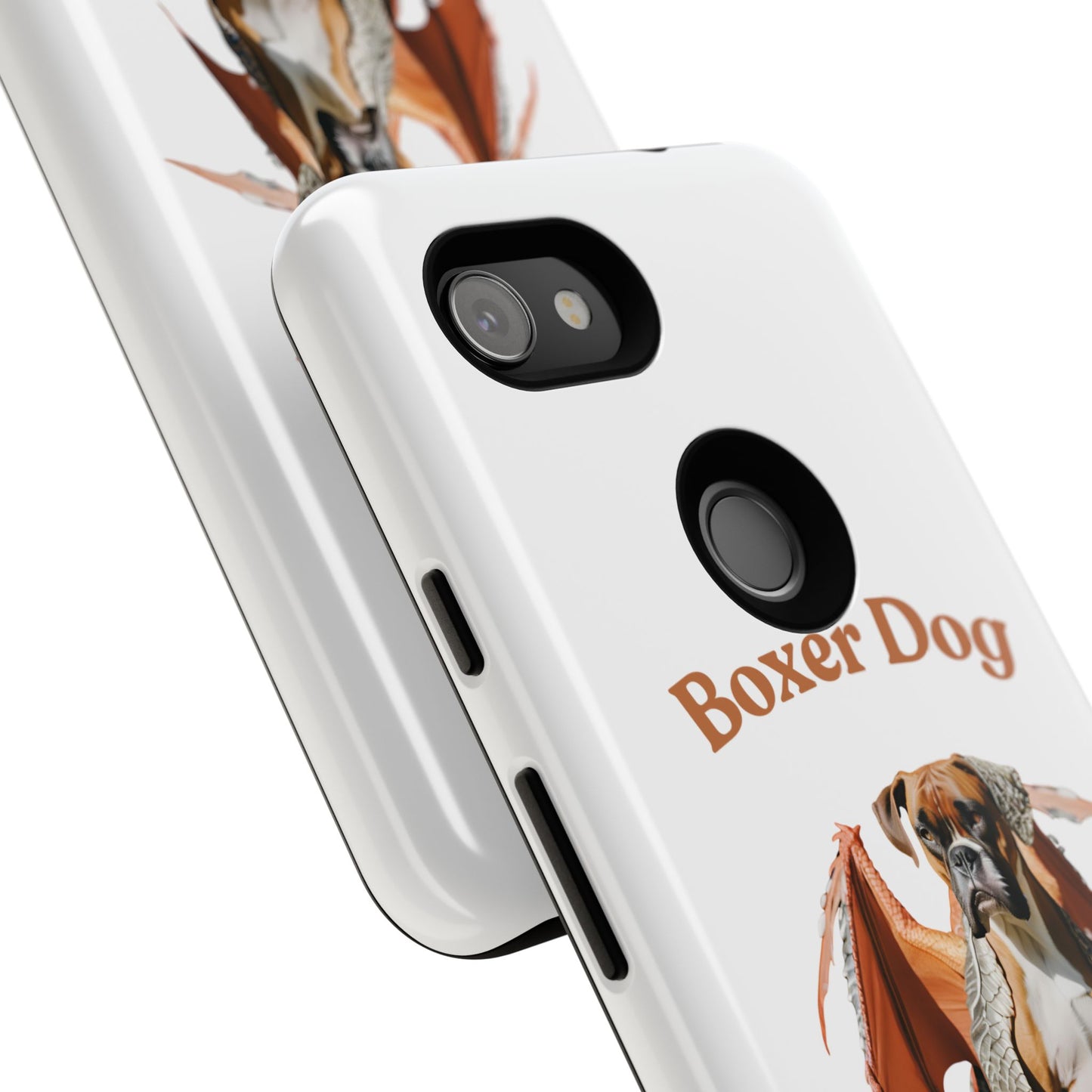 Boxer Dog Dragon Art Phone Case - Tough Cases