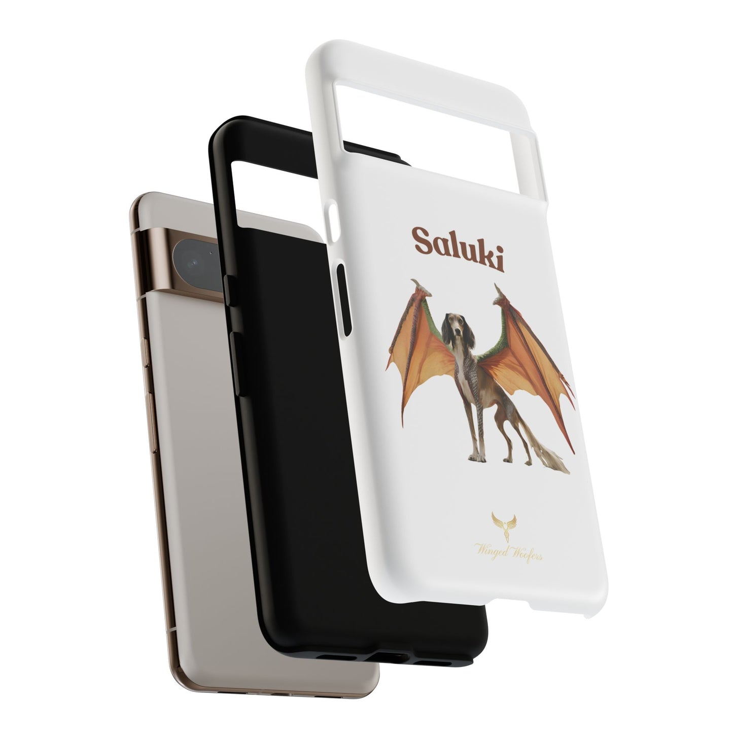 Saluki Dog Dragon Case - Tough Phone Case for Pet Lovers