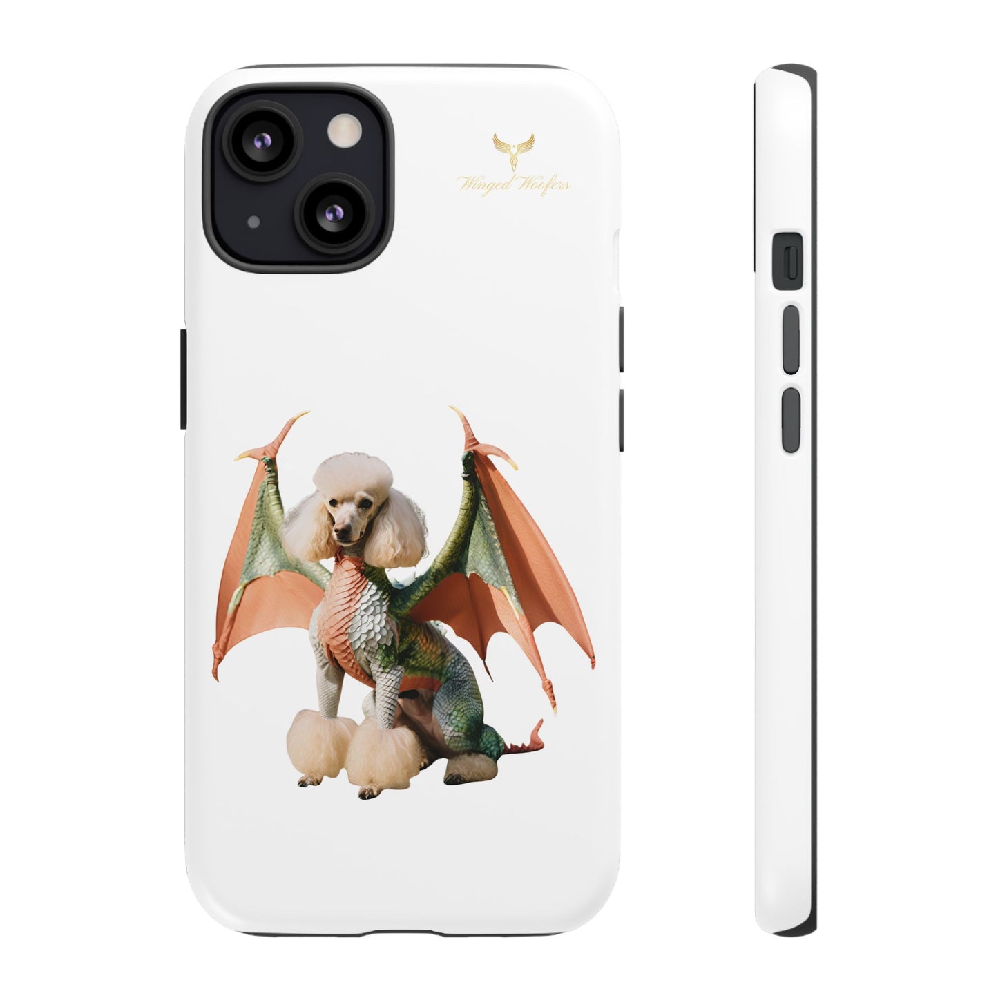 Unique Dragon Poodle Phone Case - Tough Cases for Pet Lovers