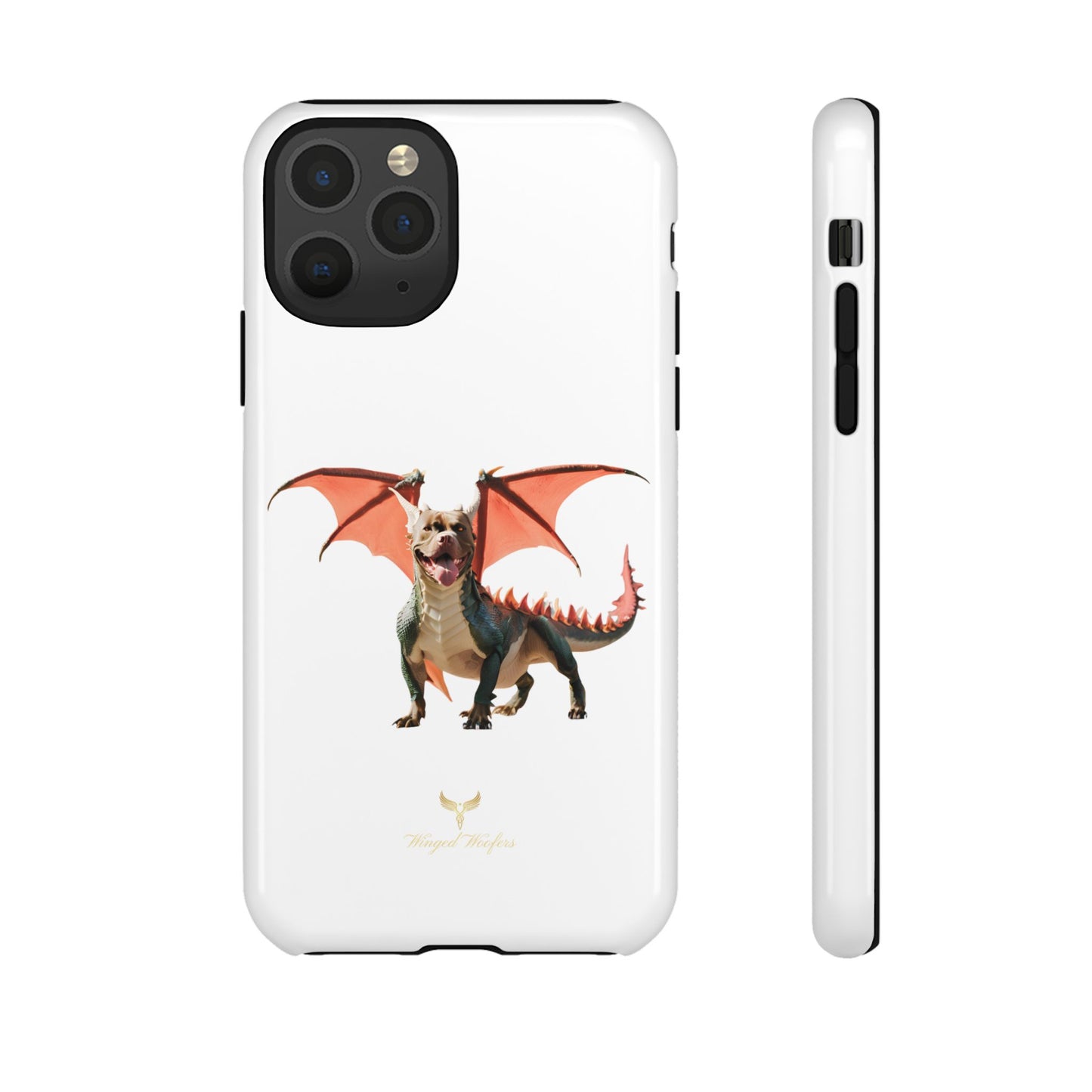 Tough Cases - Fierce Dragon Pitbull Phone Case | Unique Animal Design | Perfect Gift for Animal Lovers