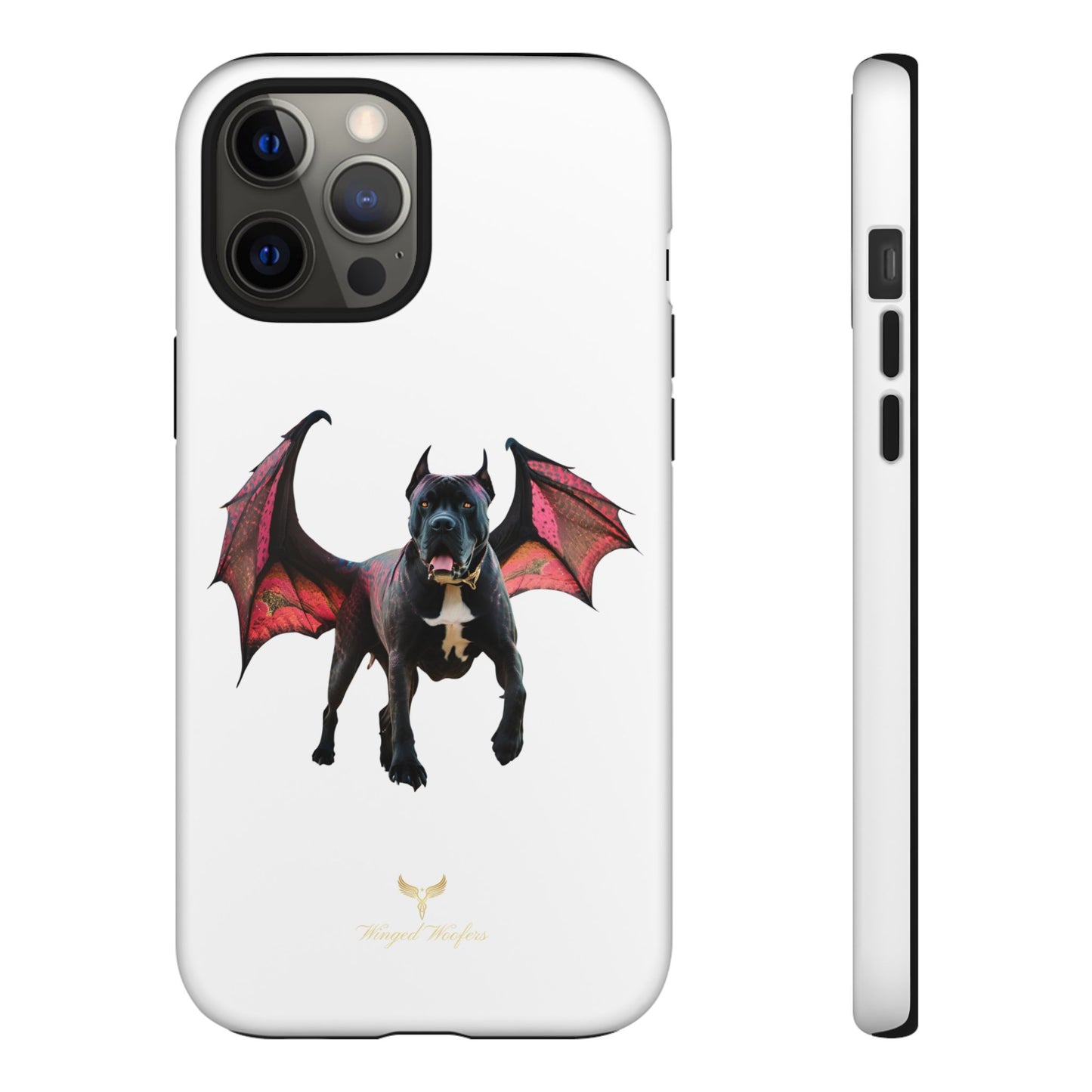 Flying Cane Corso Dog Phone Case - Tough Cases for Pet Lovers