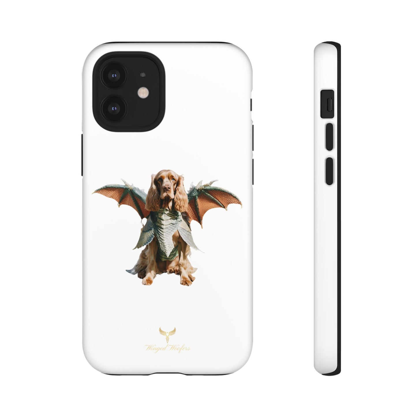 Dragon Wing Cocker Spaniel Dog Phone Case - Tough Cases for Pet Lovers