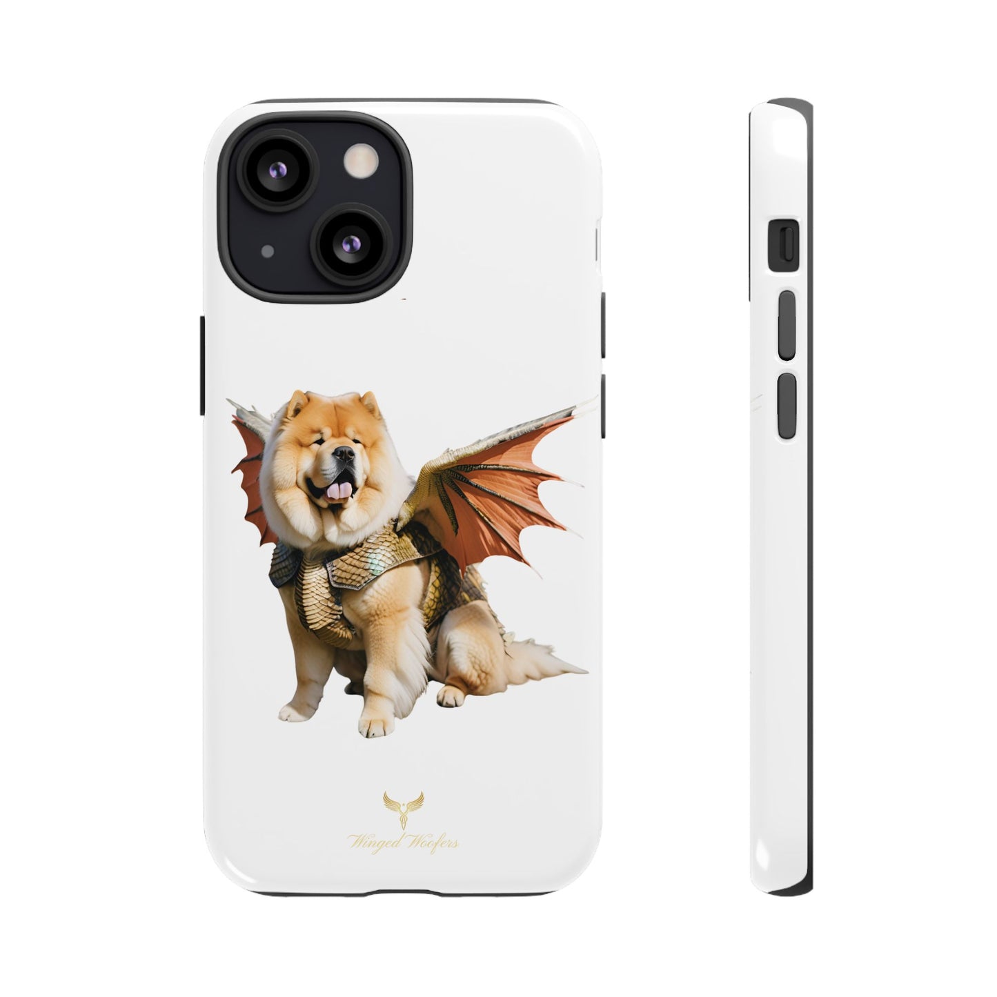 Funny Dragon Chow Chow Dog Phone Case - Tough Cases for Pet Lovers