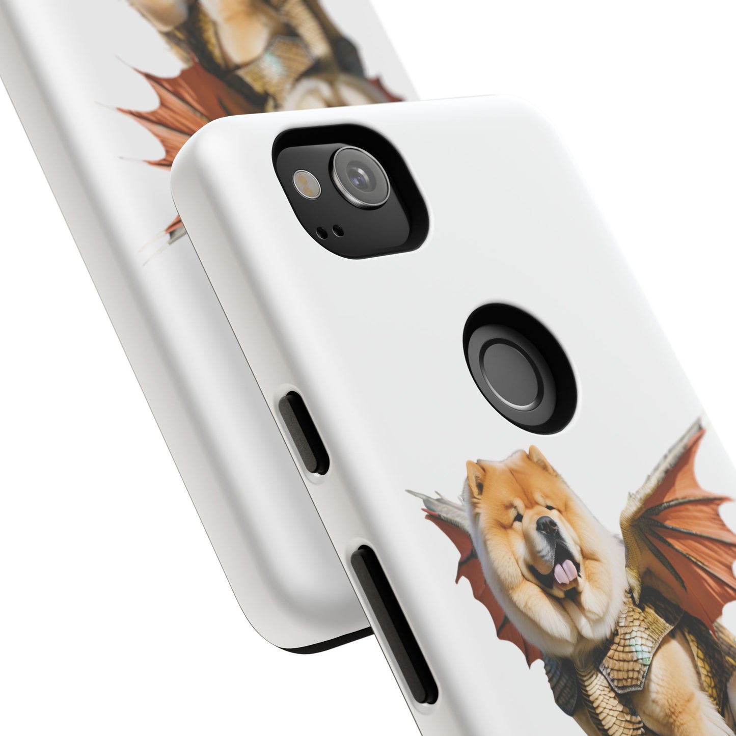 Funny Dragon Chow Chow Dog Phone Case - Tough Cases for Pet Lovers