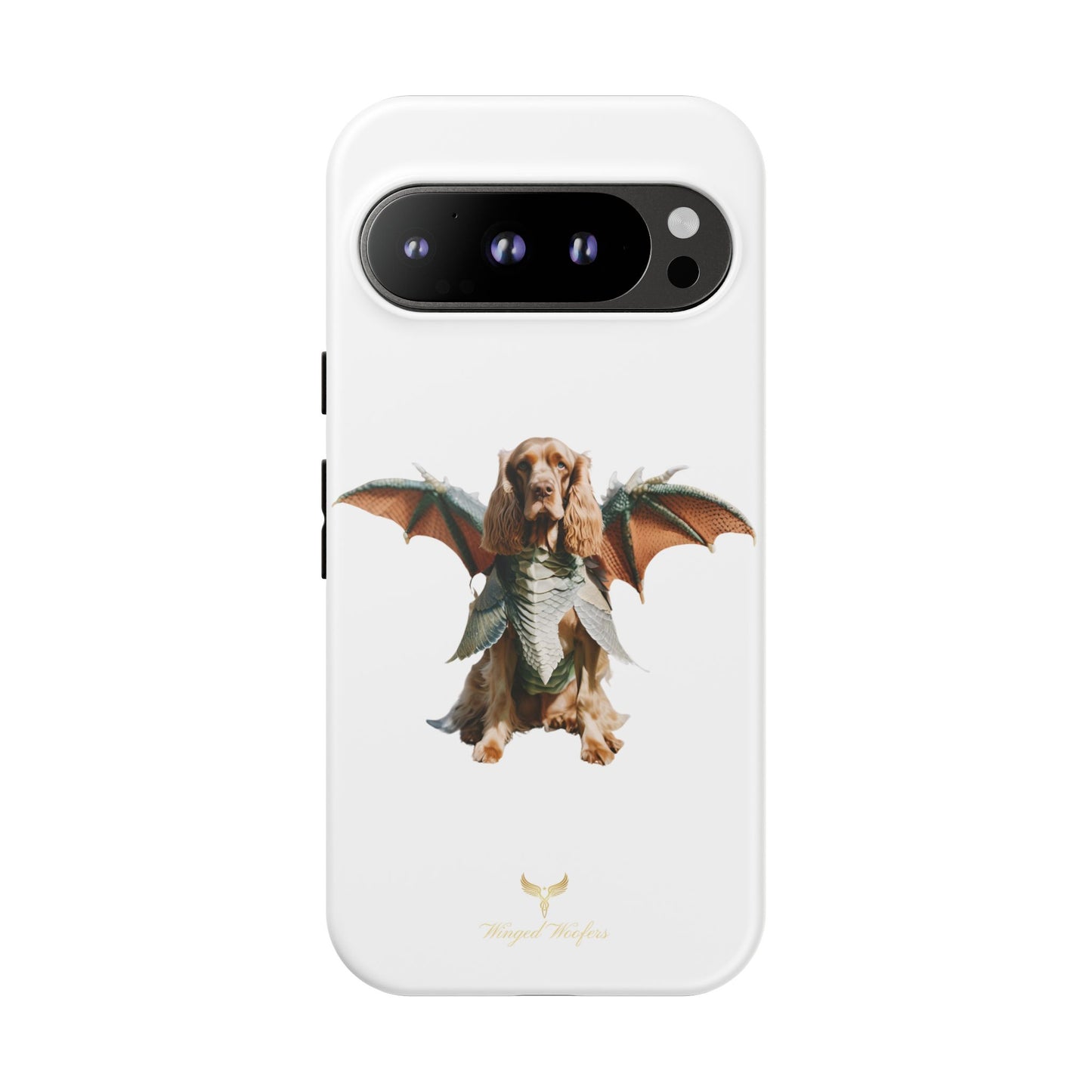 Dragon Wing Cocker Spaniel Dog Phone Case - Tough Cases for Pet Lovers