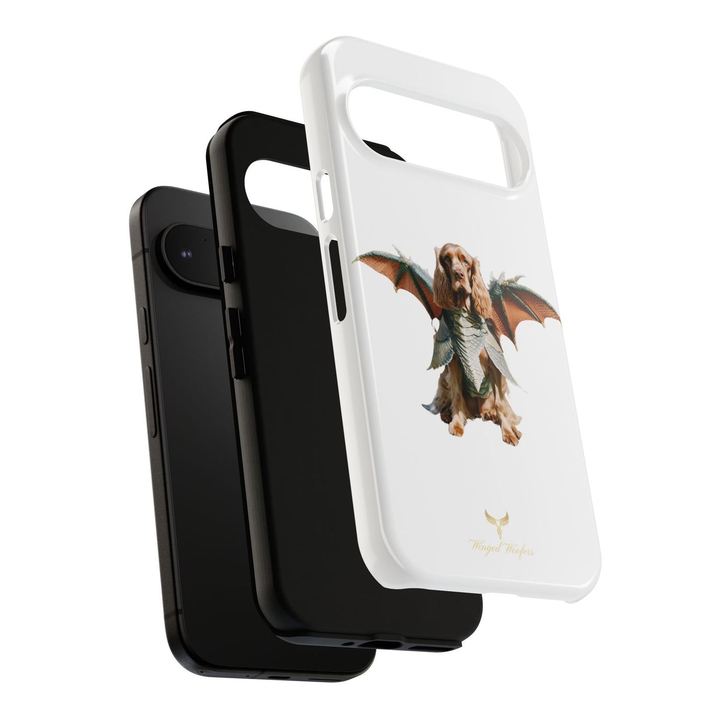 Dragon Wing Cocker Spaniel Dog Phone Case - Tough Cases for Pet Lovers