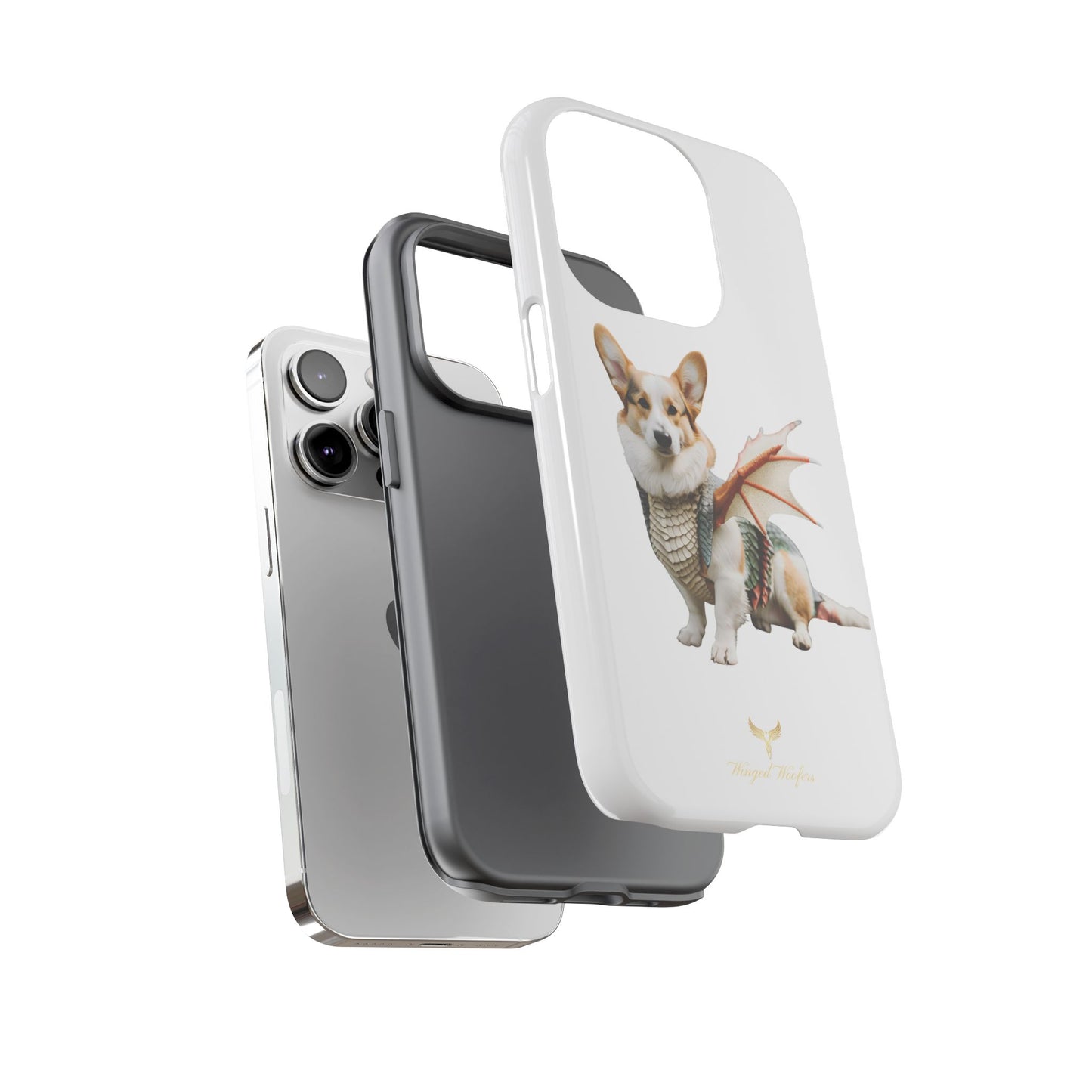 Dragon Corgi Phone Case - Tough & Stylish Pet Lover Accessory