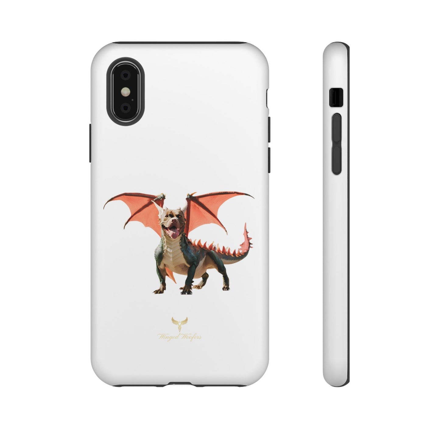 Tough Cases - Fierce Dragon Pitbull Phone Case | Unique Animal Design | Perfect Gift for Animal Lovers