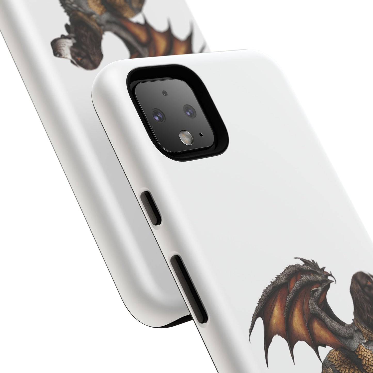 Fantasy Springer Spaniel as a Dragon Phone Case - Tough Cases for Pet Lovers