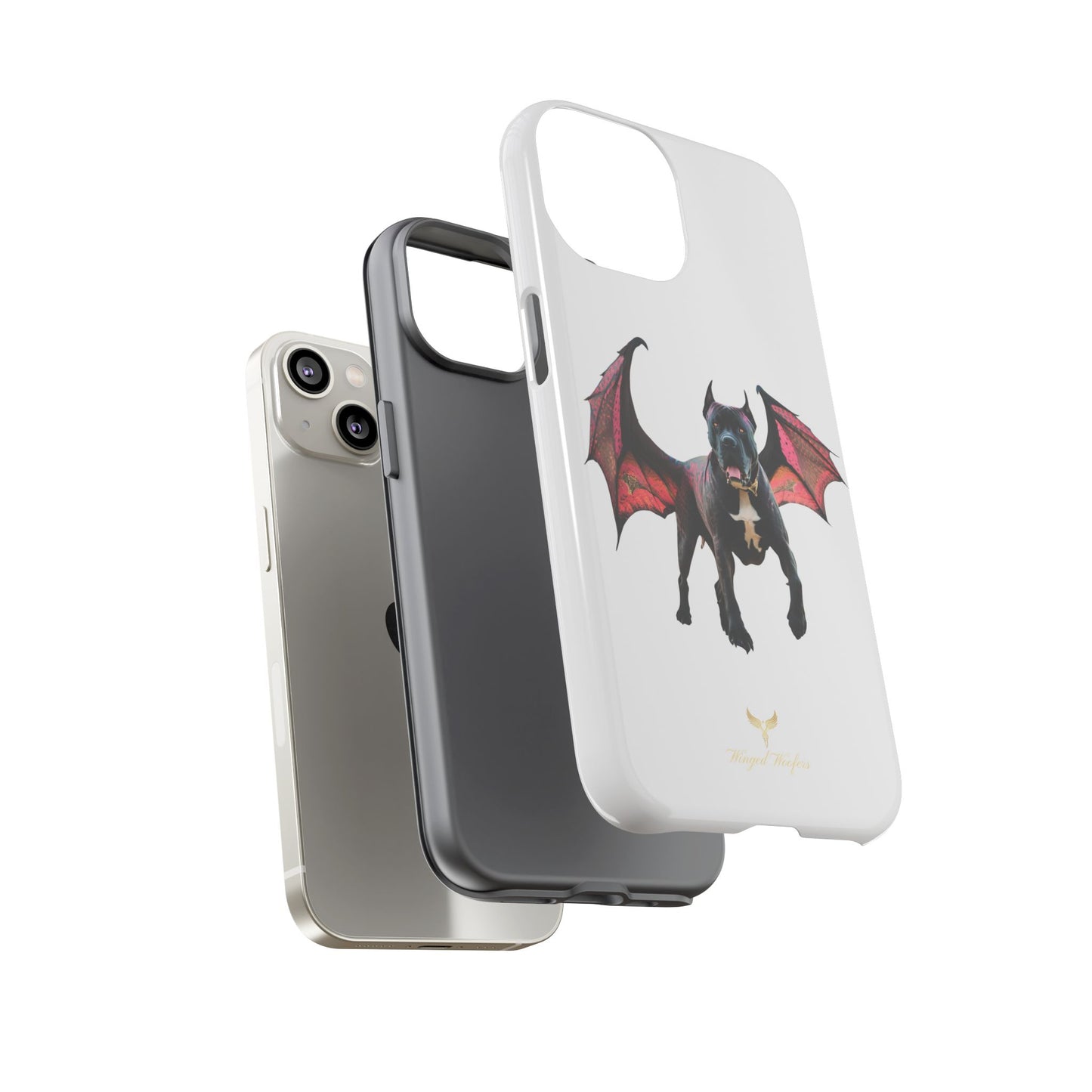 Flying Cane Corso Dog Phone Case - Tough Cases for Pet Lovers