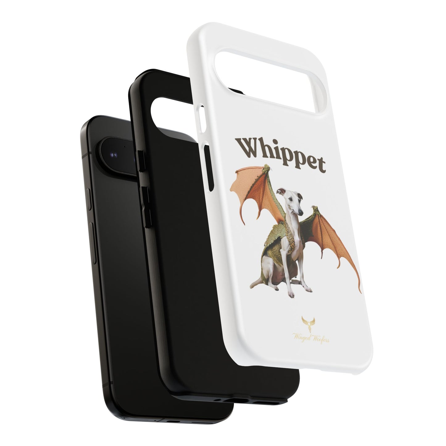 Whippet Dragon Phone Case - Tough & Stylish Pet Accessory