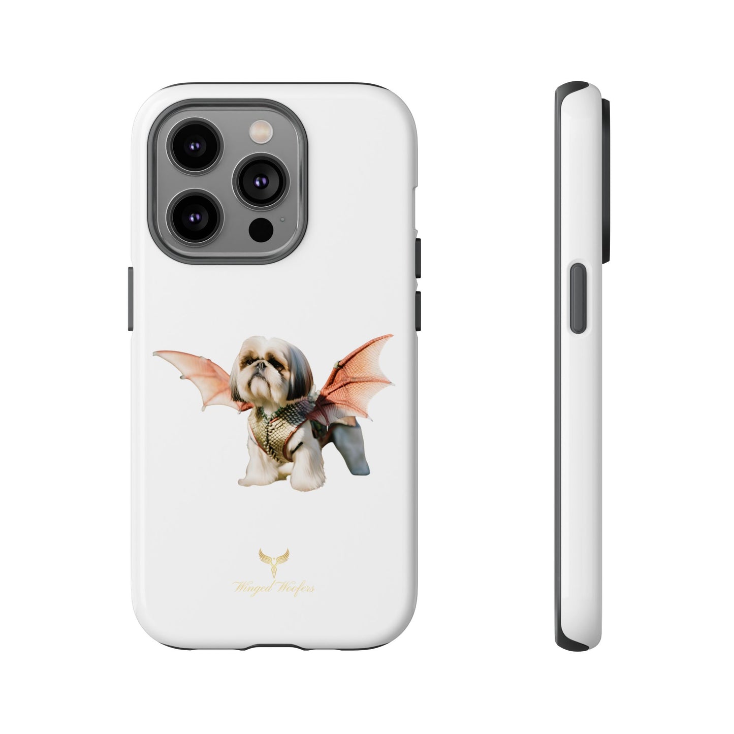 Fantasy Shih Tzu with Dragon Wings Pet Phone Case – Tough Cases for Dog Lovers