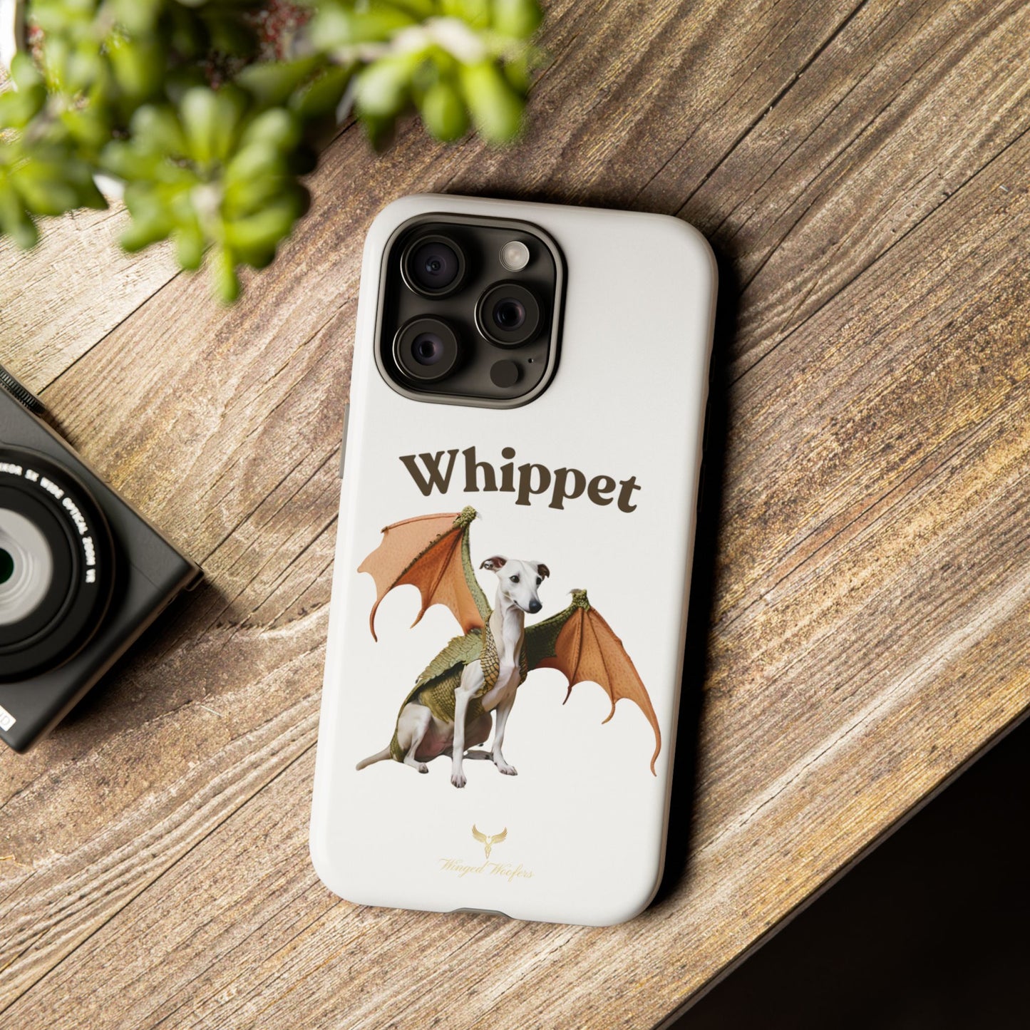 Whippet Dragon Phone Case - Tough & Stylish Pet Accessory