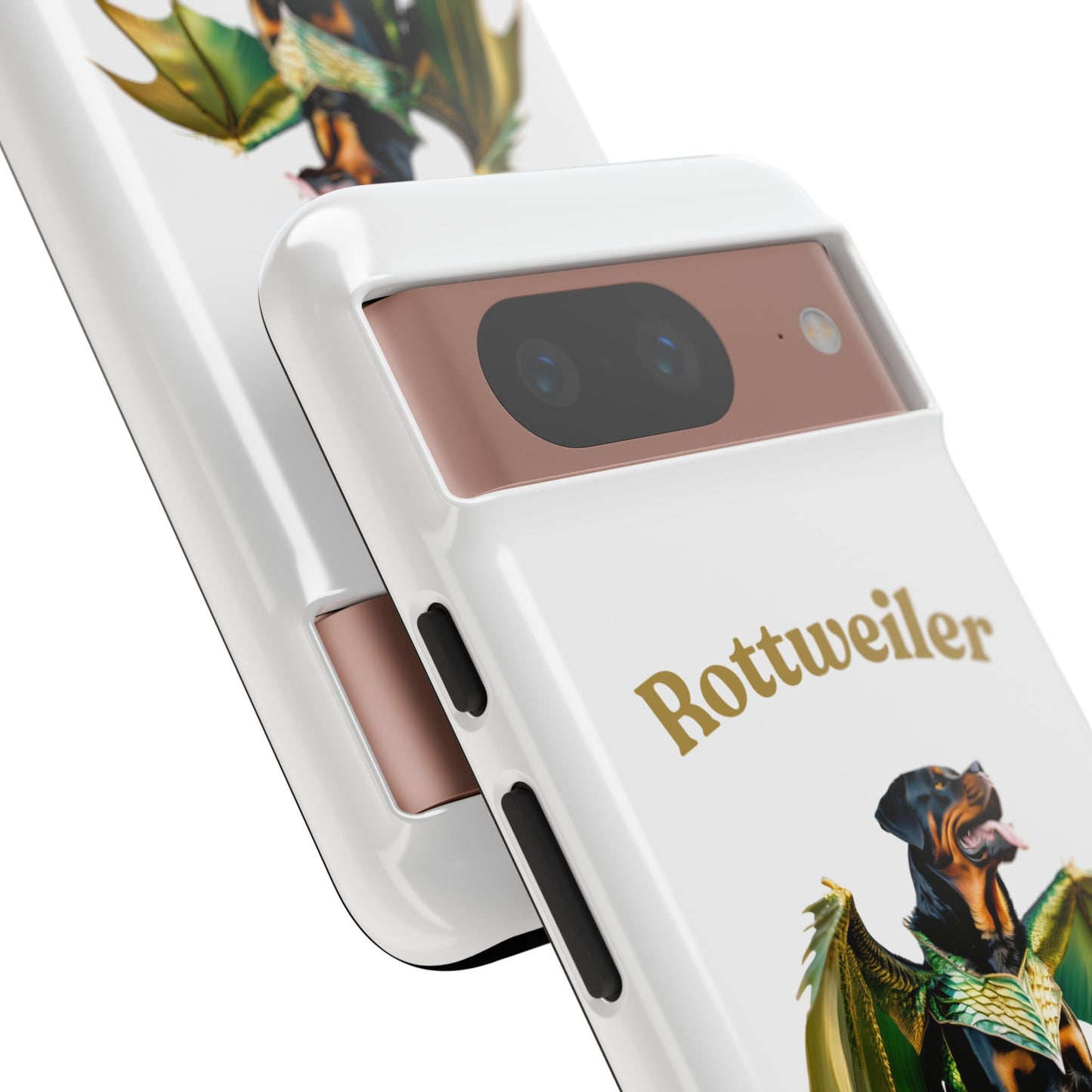 Rottweiler Dragon Wings Phone Case - Tough Cases for Dog Lovers