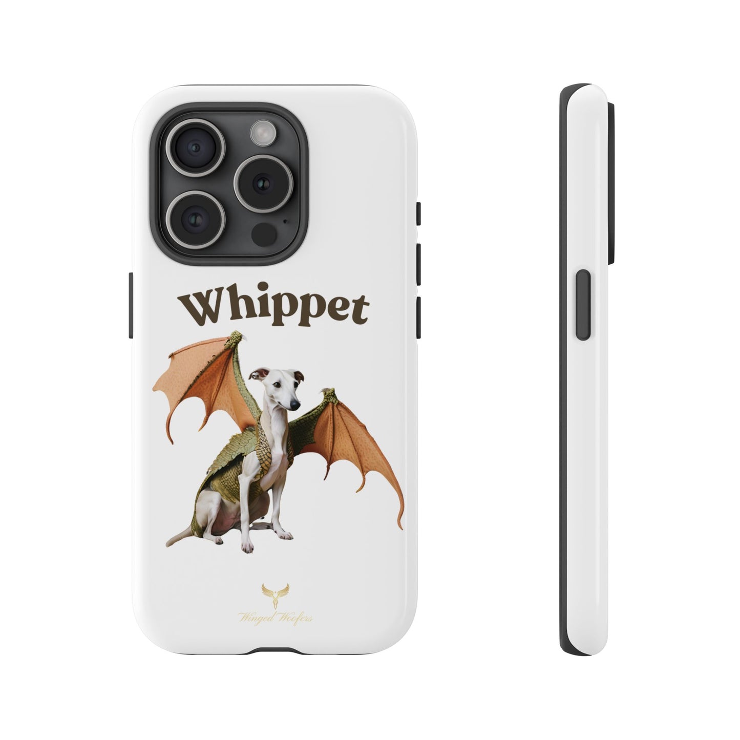 Whippet Dragon Phone Case - Tough & Stylish Pet Accessory