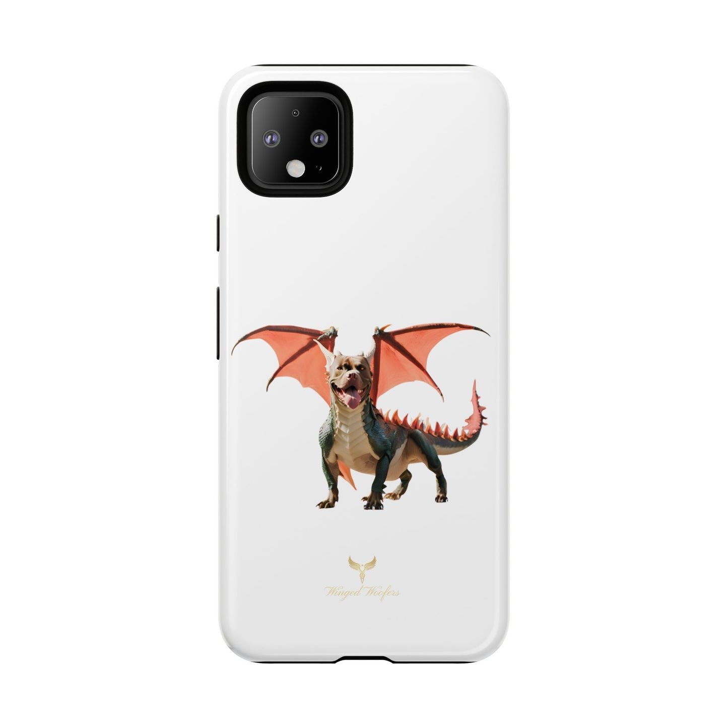 Tough Cases - Fierce Dragon Pitbull Phone Case | Unique Animal Design | Perfect Gift for Animal Lovers