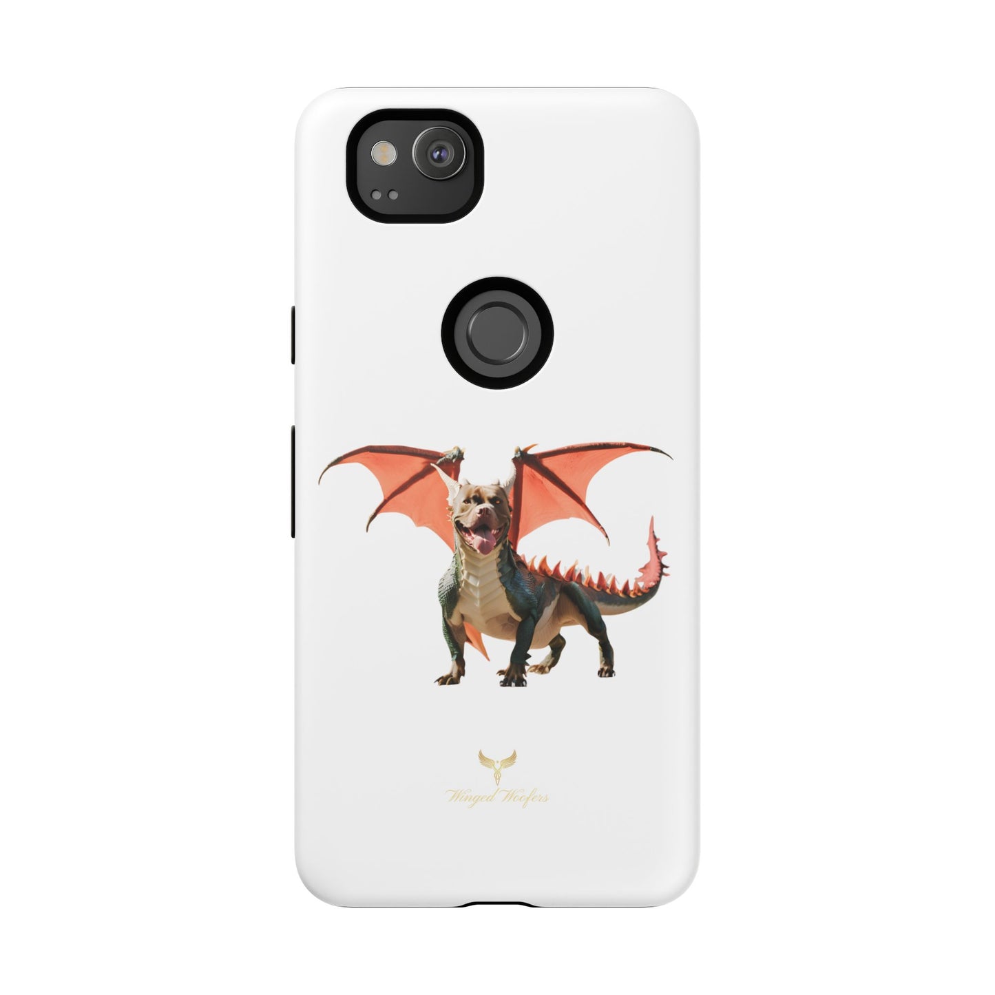 Tough Cases - Fierce Dragon Pitbull Phone Case | Unique Animal Design | Perfect Gift for Animal Lovers