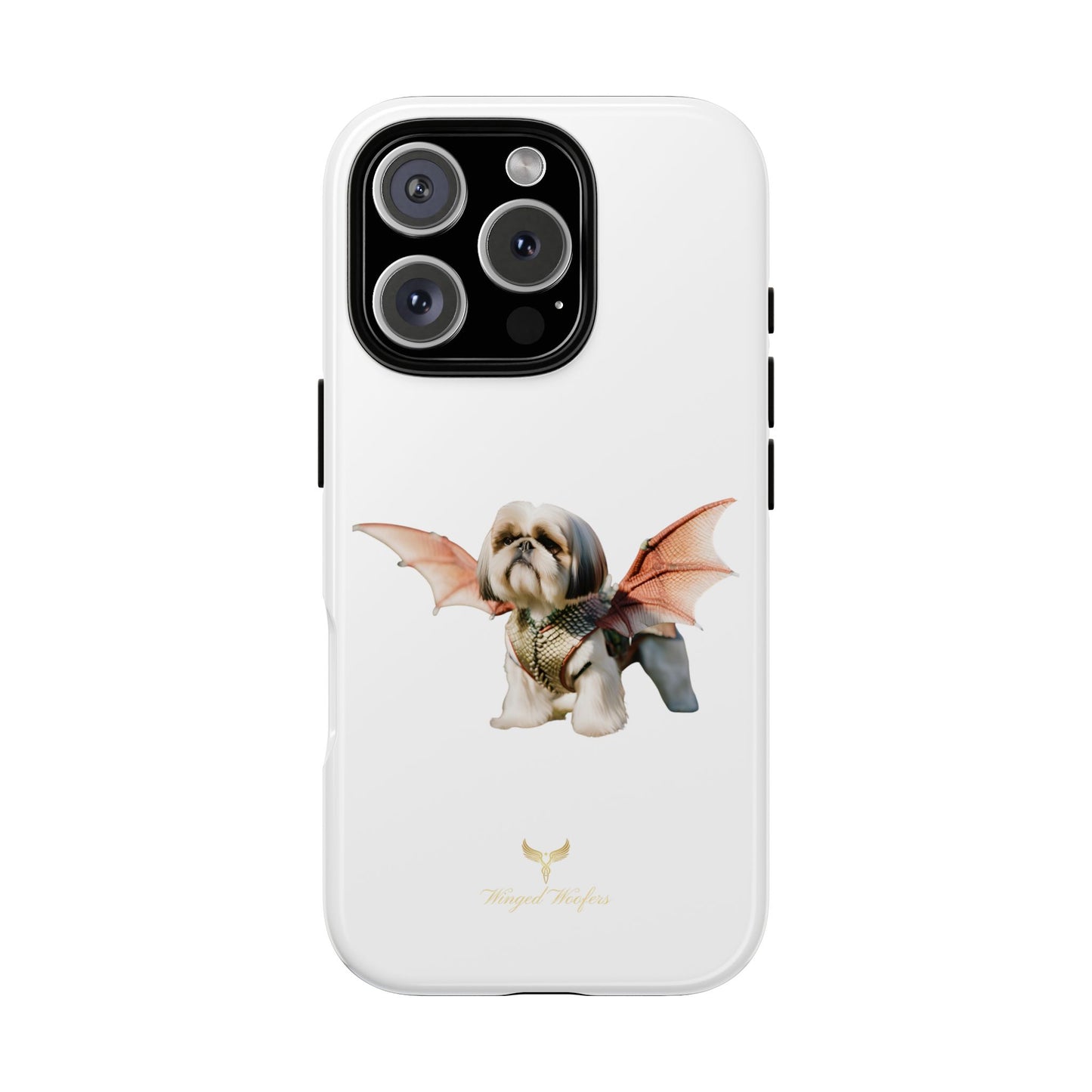 Fantasy Shih Tzu with Dragon Wings Pet Phone Case – Tough Cases for Dog Lovers