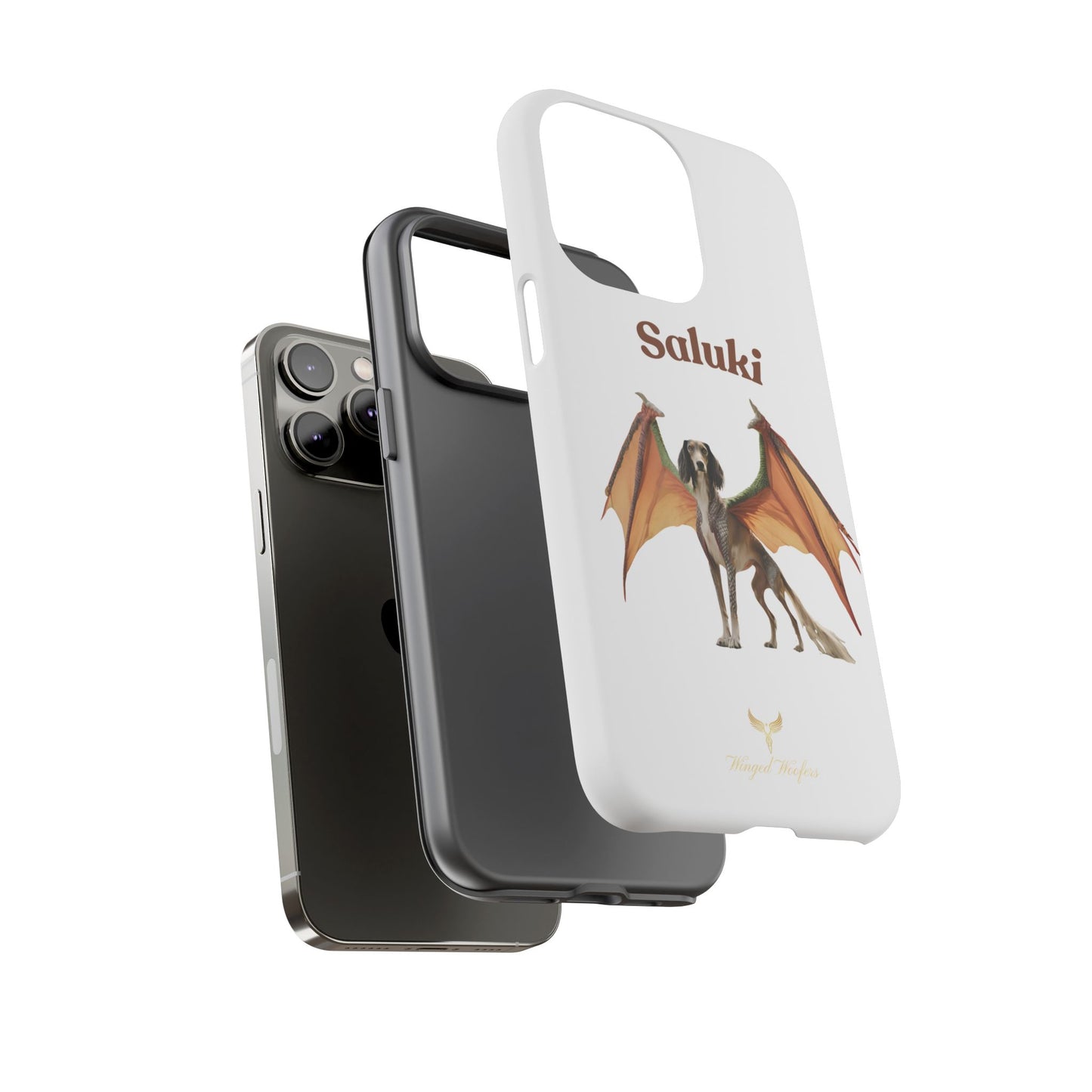 Saluki Dog Dragon Case - Tough Phone Case for Pet Lovers