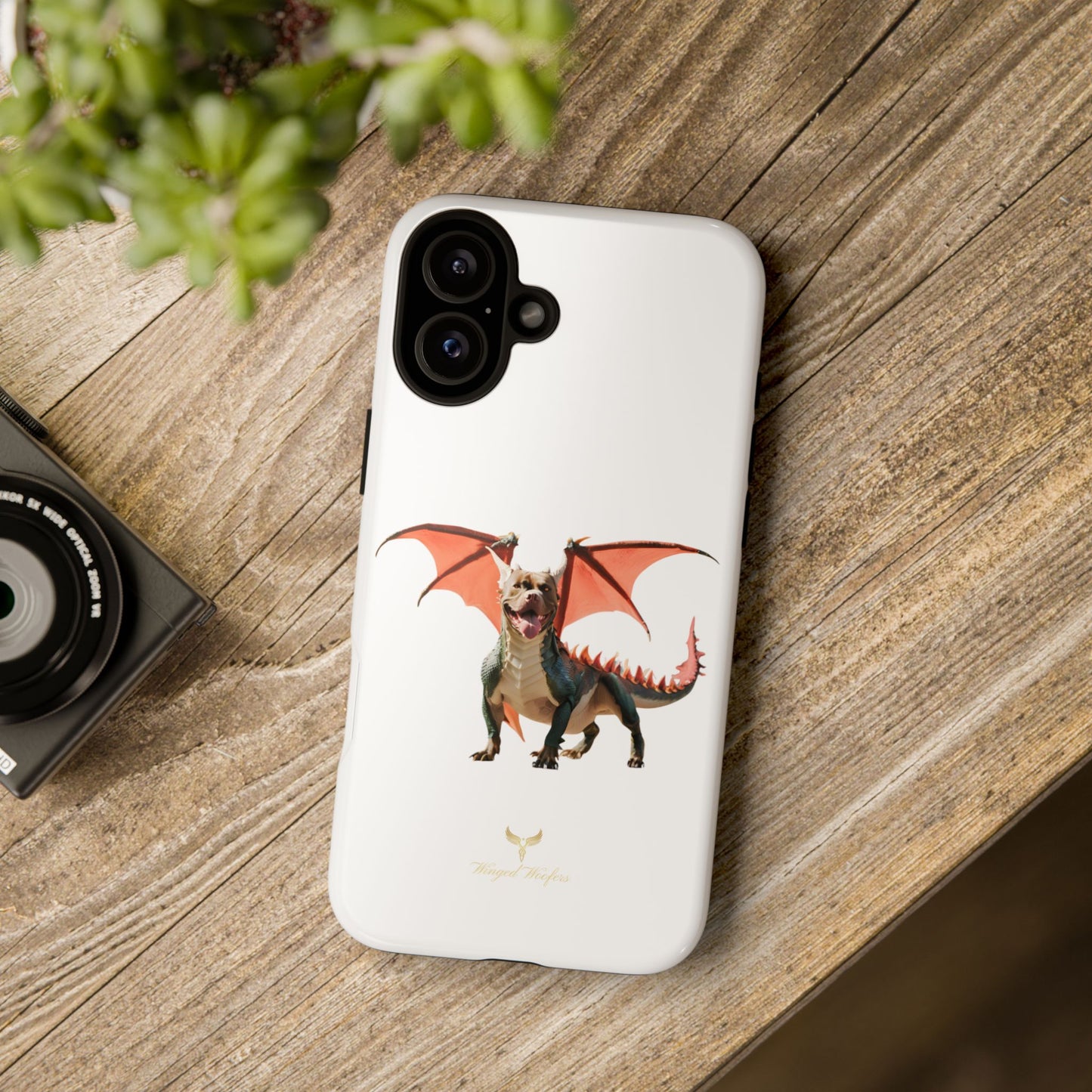 Tough Cases - Fierce Dragon Pitbull Phone Case | Unique Animal Design | Perfect Gift for Animal Lovers