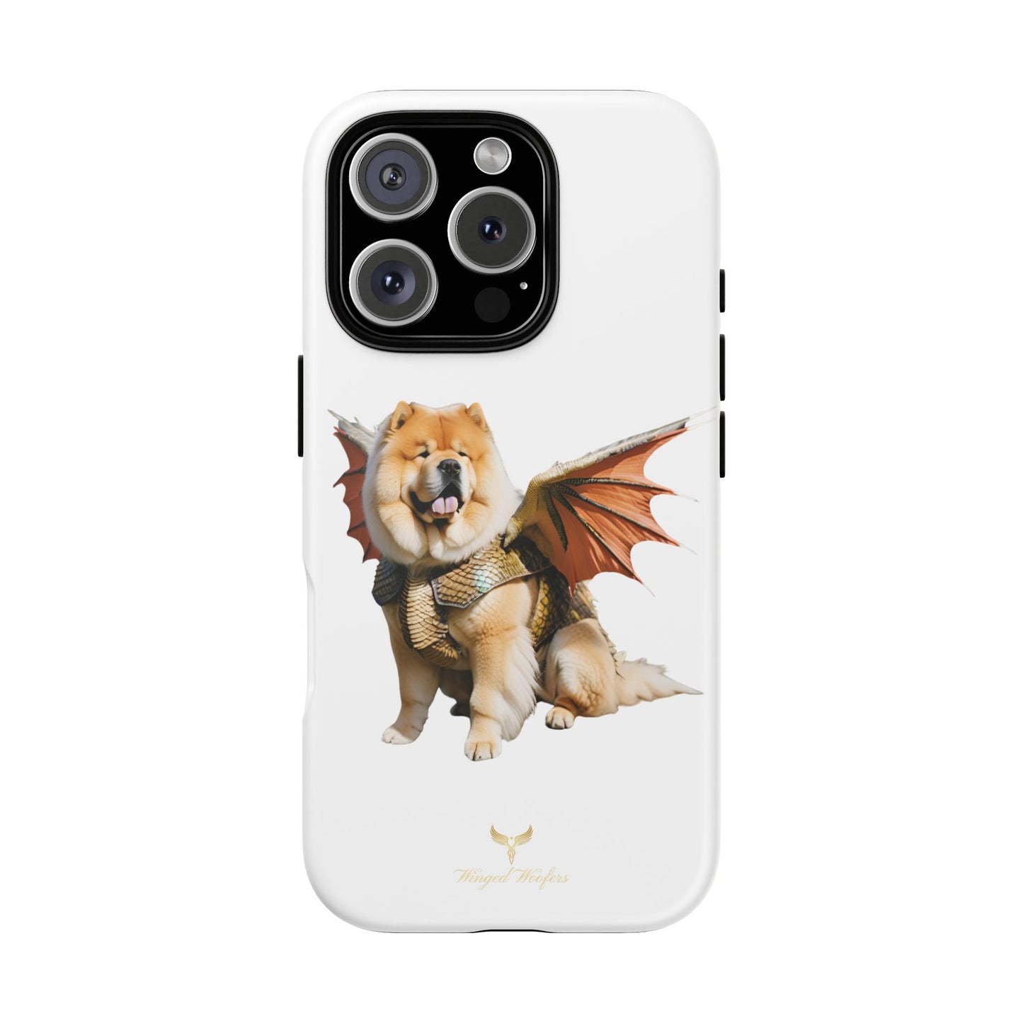 Funny Dragon Chow Chow Dog Phone Case - Tough Cases for Pet Lovers