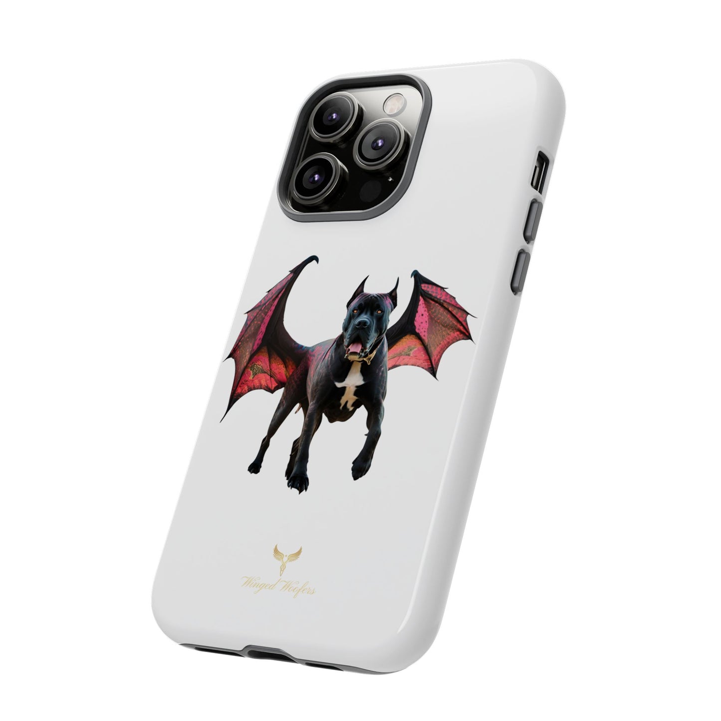 Flying Cane Corso Dog Phone Case - Tough Cases for Pet Lovers