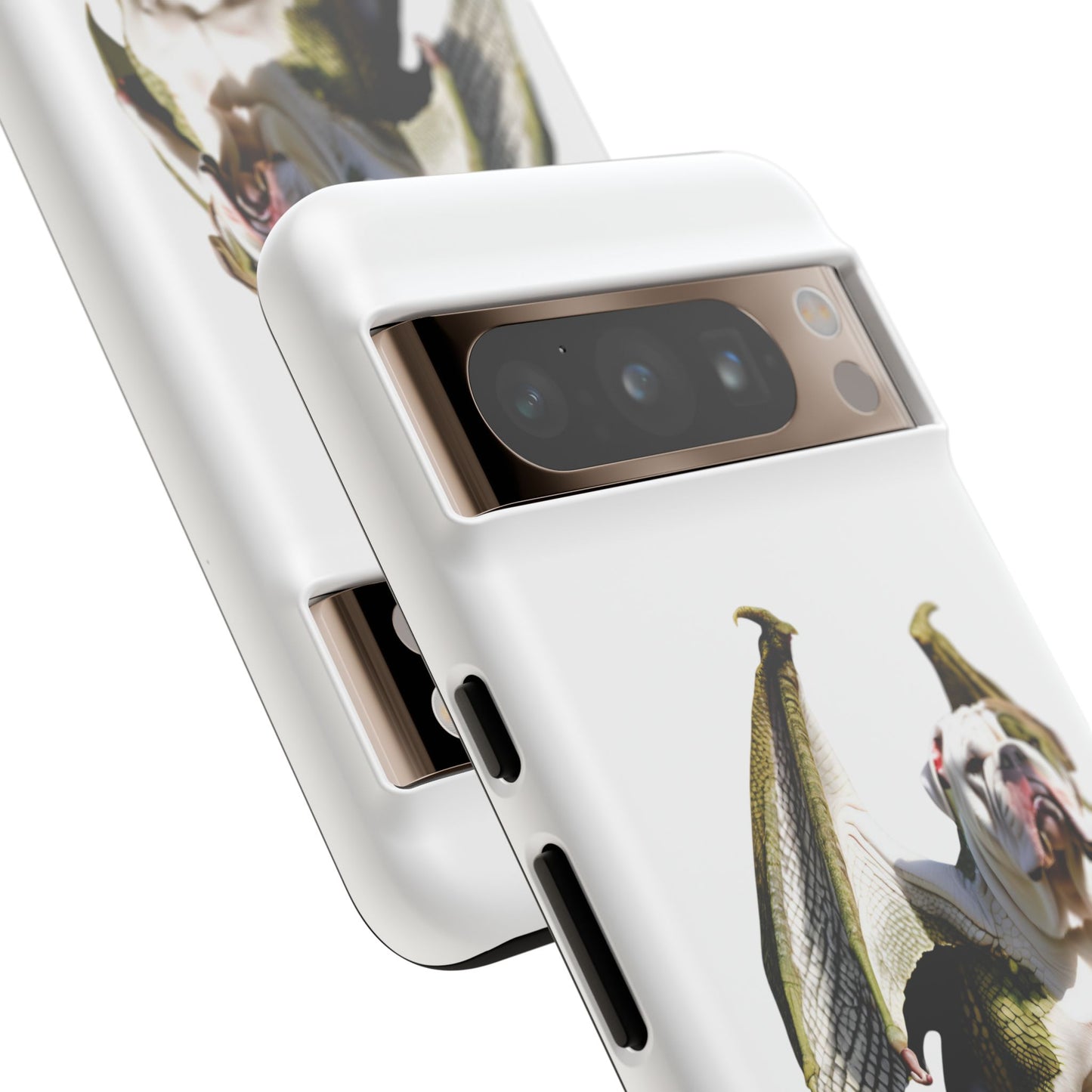 English Bulldog Dragon Phone Case - Tough & Unique Design