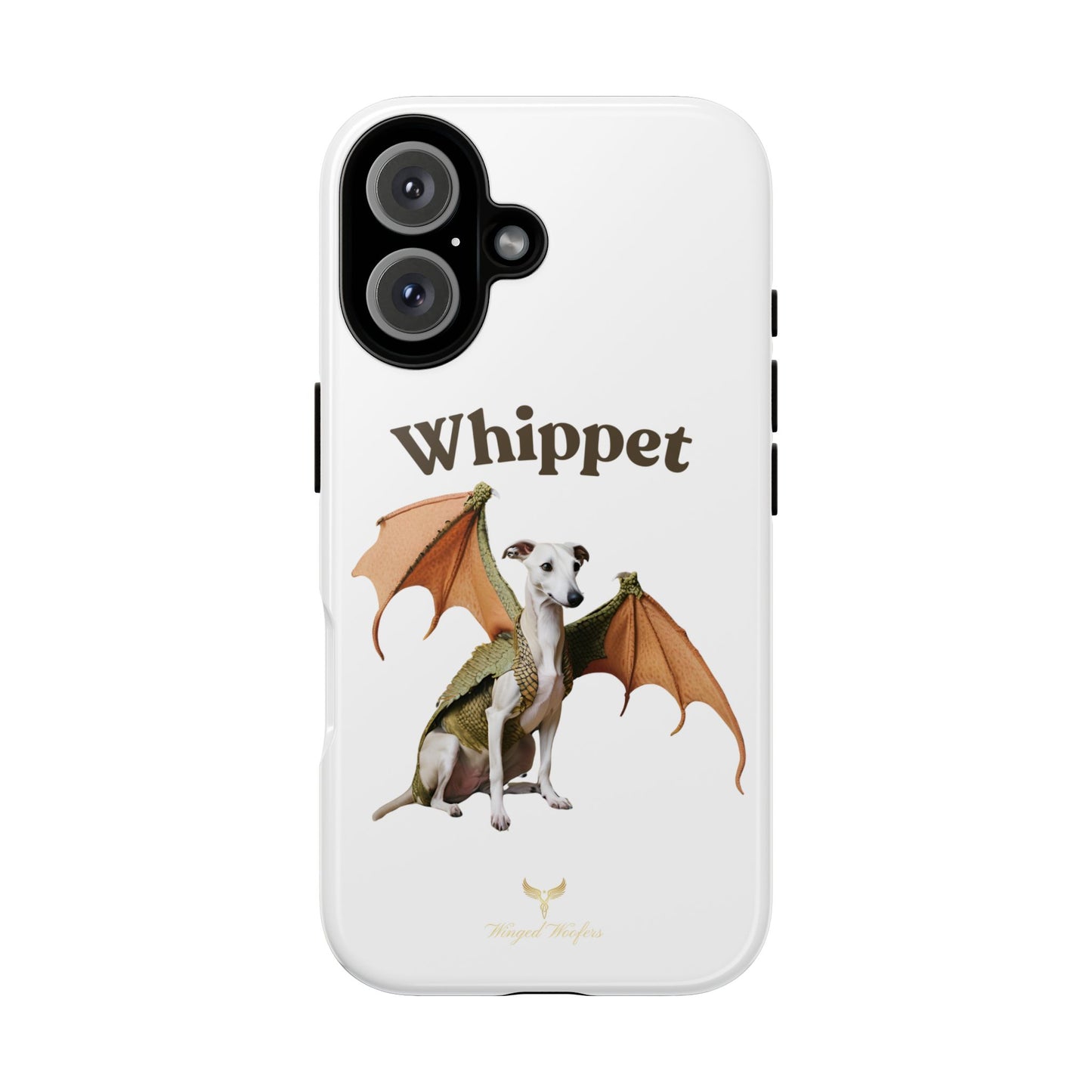 Whippet Dragon Phone Case - Tough & Stylish Pet Accessory