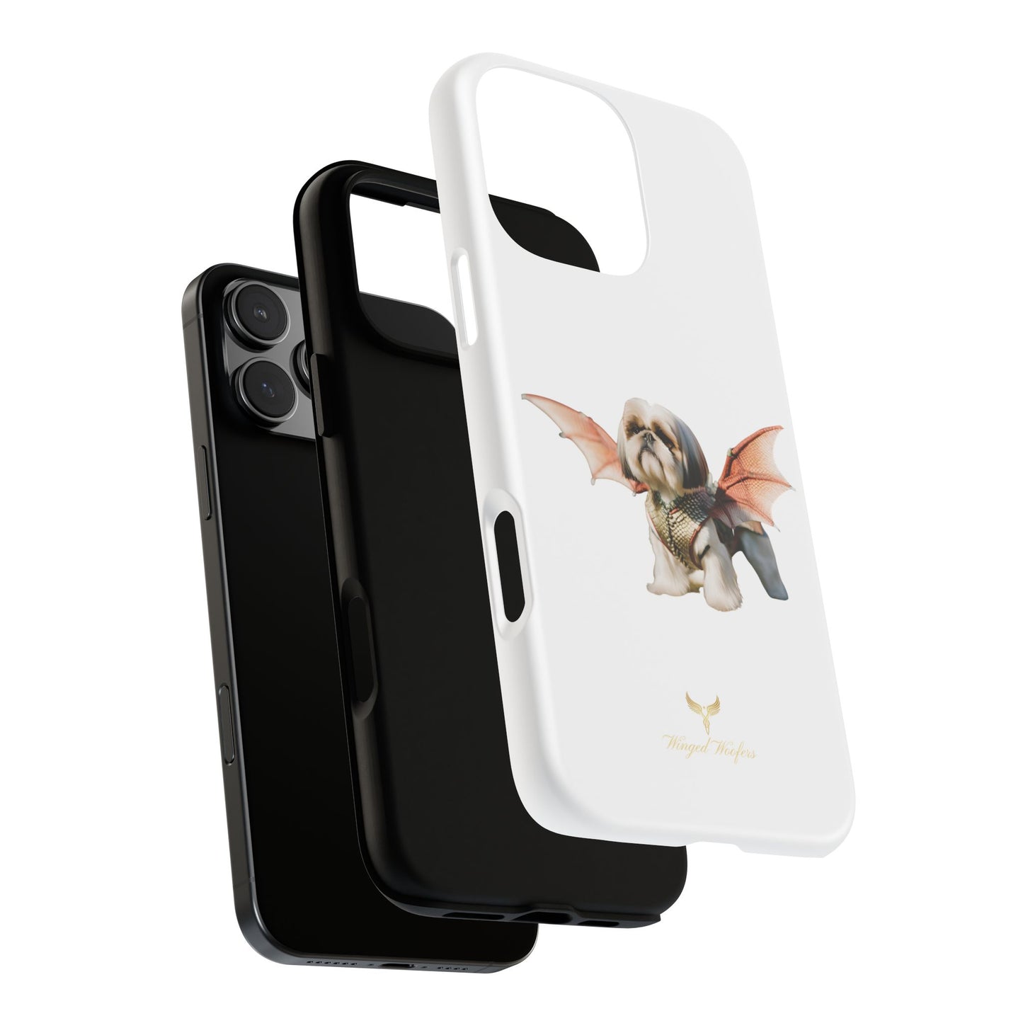 Fantasy Shih Tzu with Dragon Wings Pet Phone Case – Tough Cases for Dog Lovers