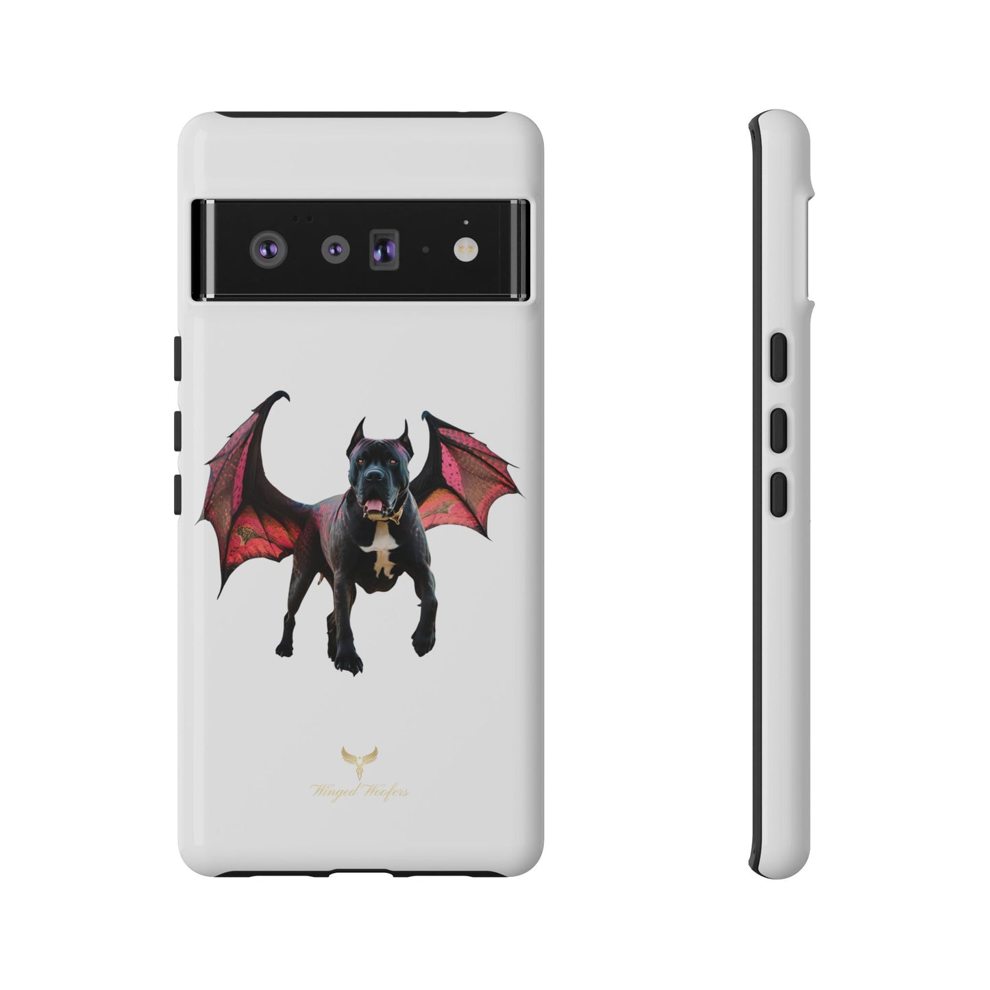 Flying Cane Corso Dog Phone Case - Tough Cases for Pet Lovers