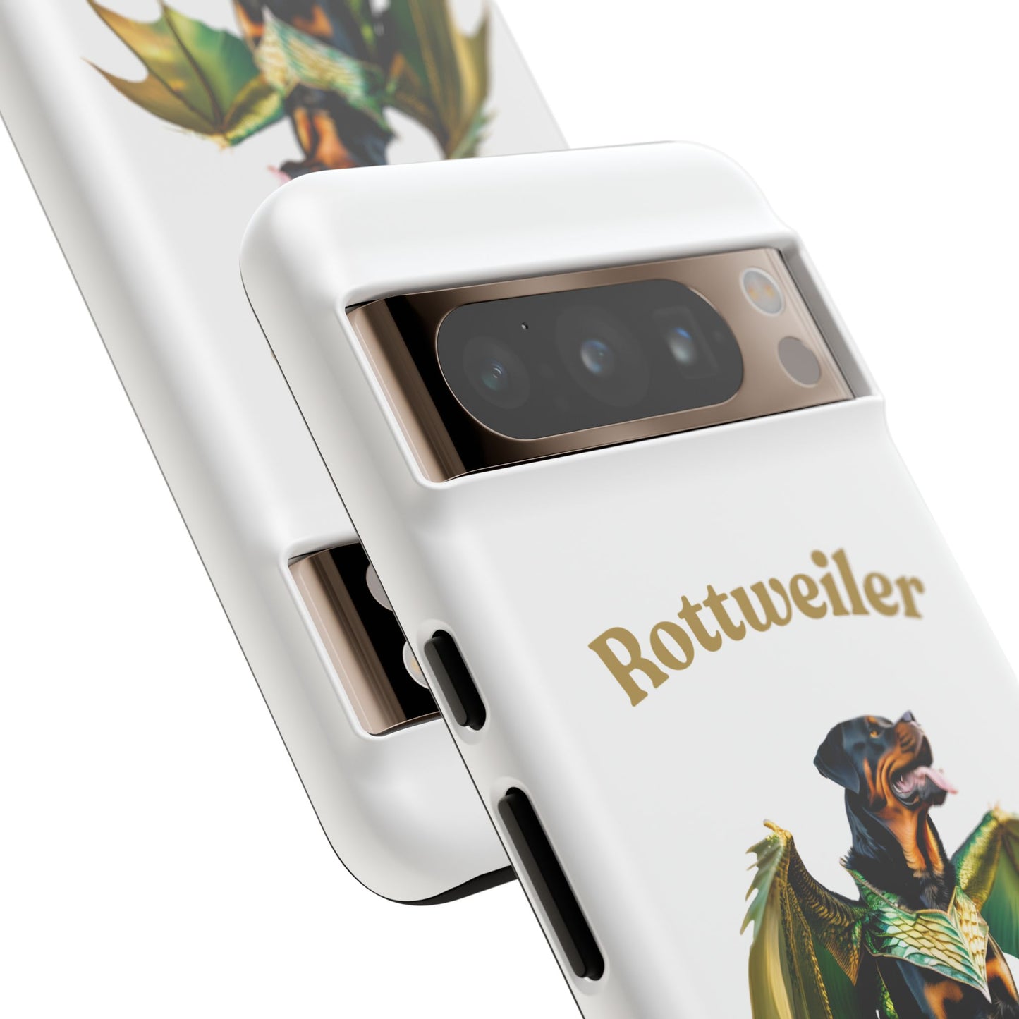 Rottweiler Dragon Wings Phone Case - Tough Cases for Dog Lovers