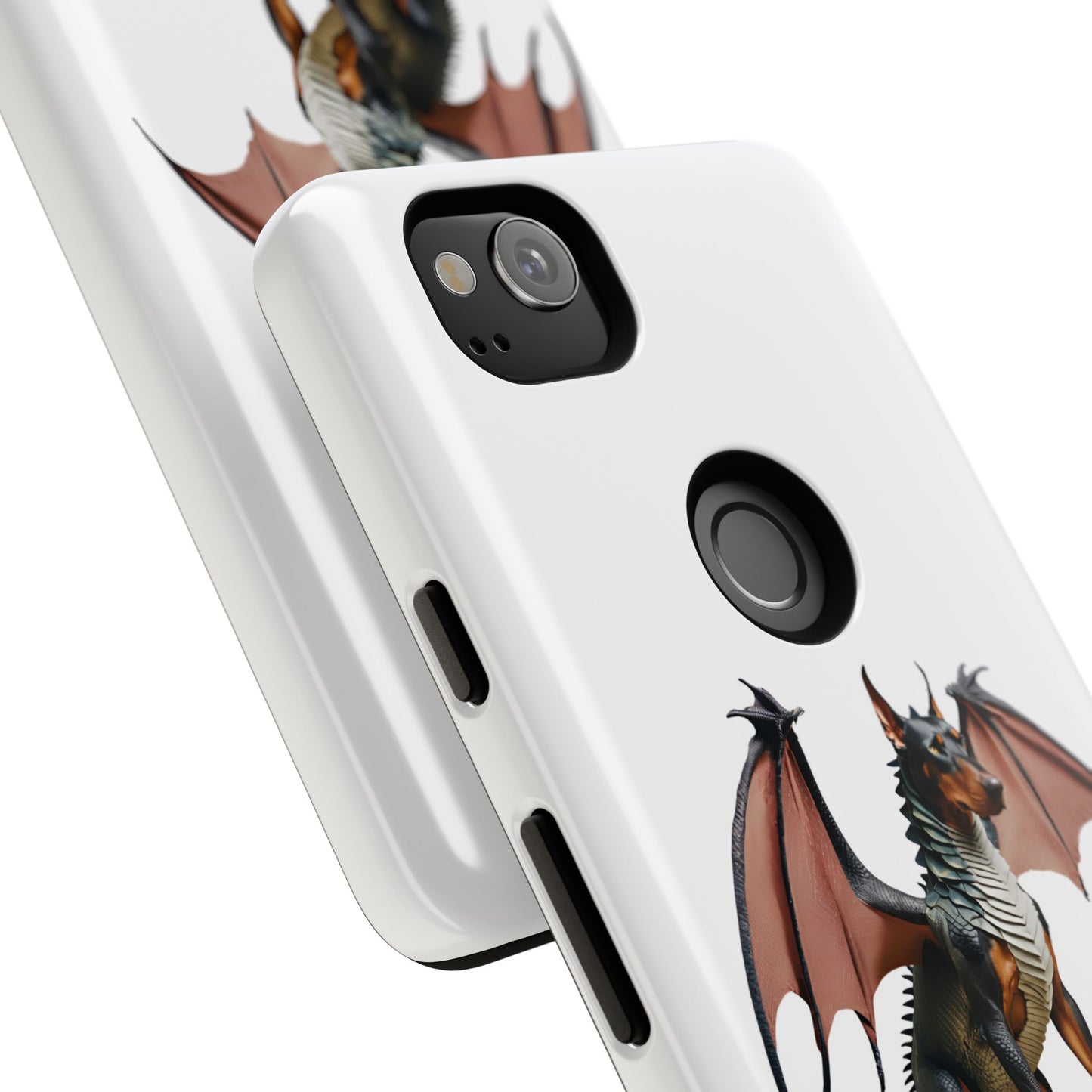 Mythical Doberman Pinscher Dragon Phone Case - Tough & Stylish Protection