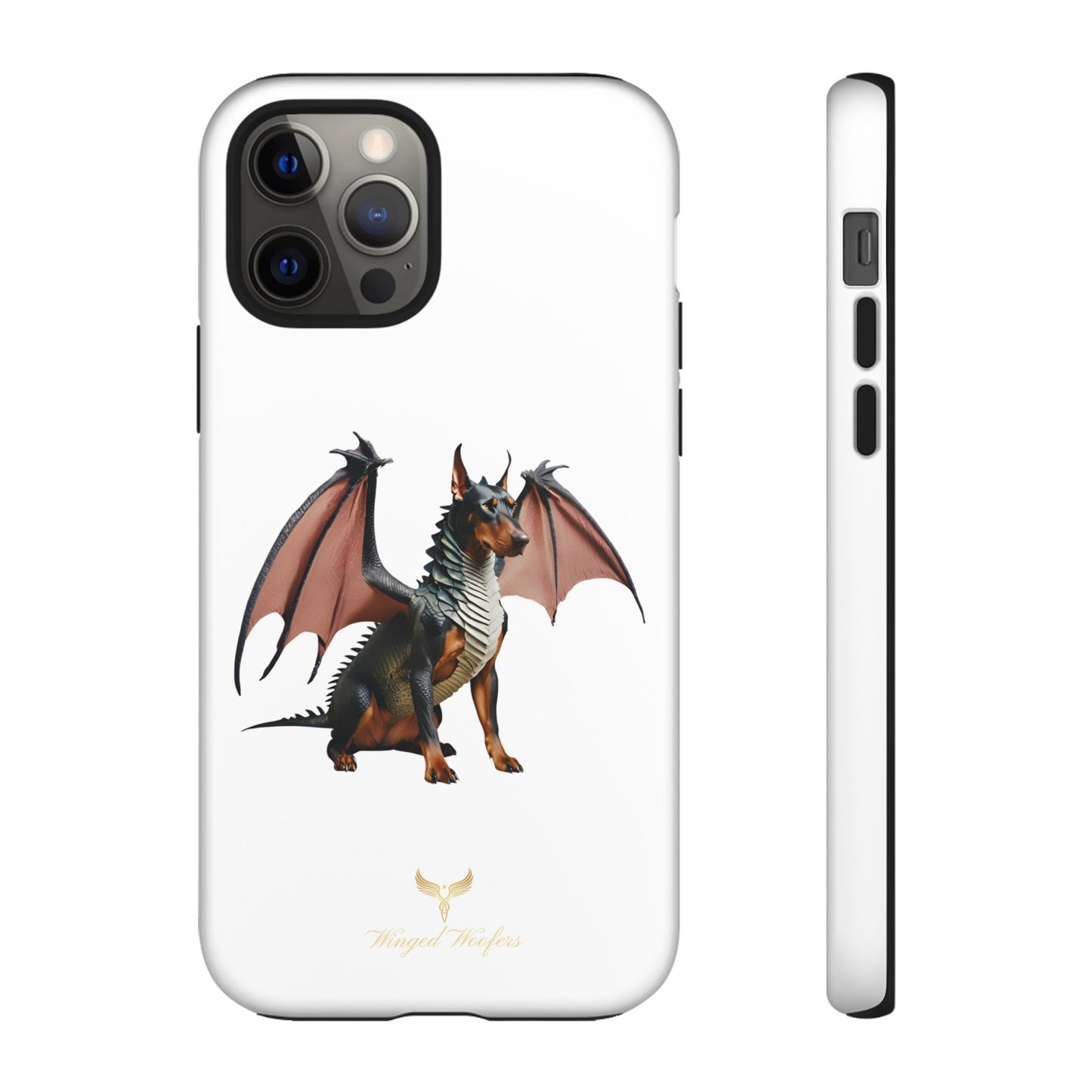 Mythical Doberman Pinscher Dragon Phone Case - Tough & Stylish Protection