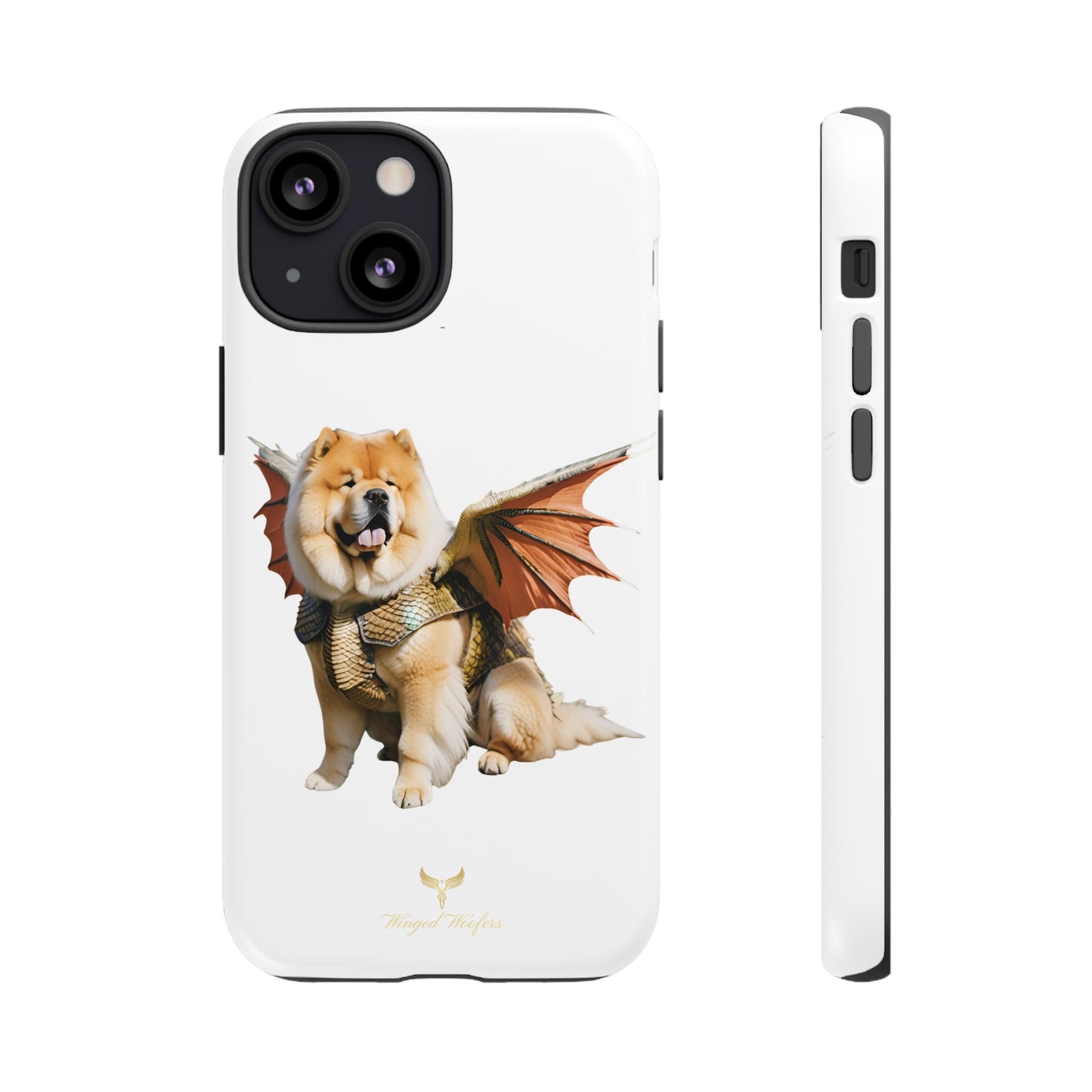 Funny Dragon Chow Chow Dog Phone Case - Tough Cases for Pet Lovers