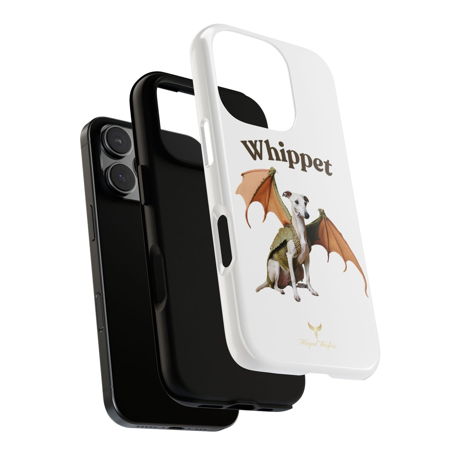 Whippet Dragon Phone Case - Tough & Stylish Pet Accessory