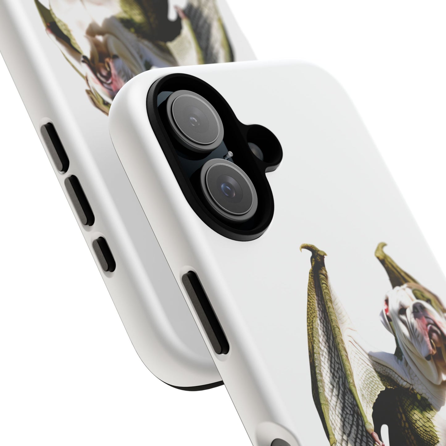 English Bulldog Dragon Phone Case - Tough & Unique Design