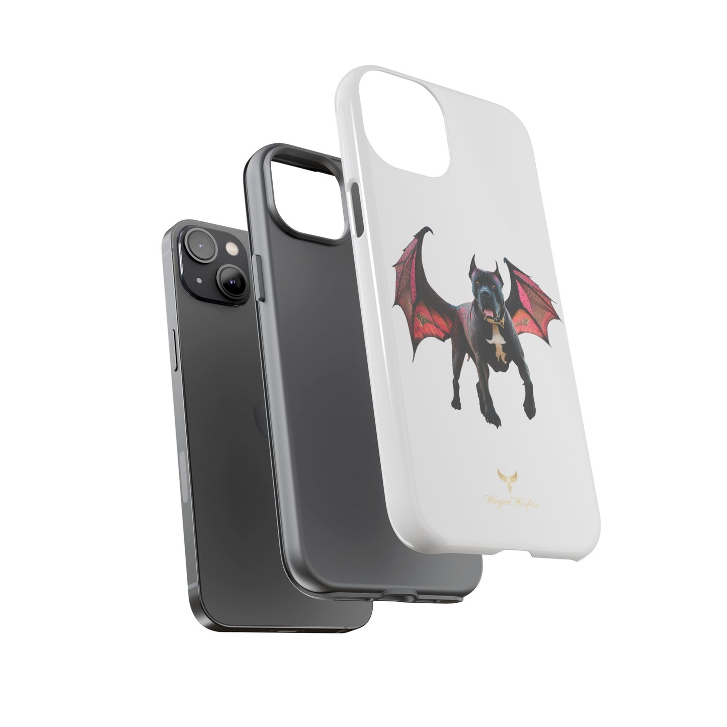 Flying Cane Corso Dog Phone Case - Tough Cases for Pet Lovers