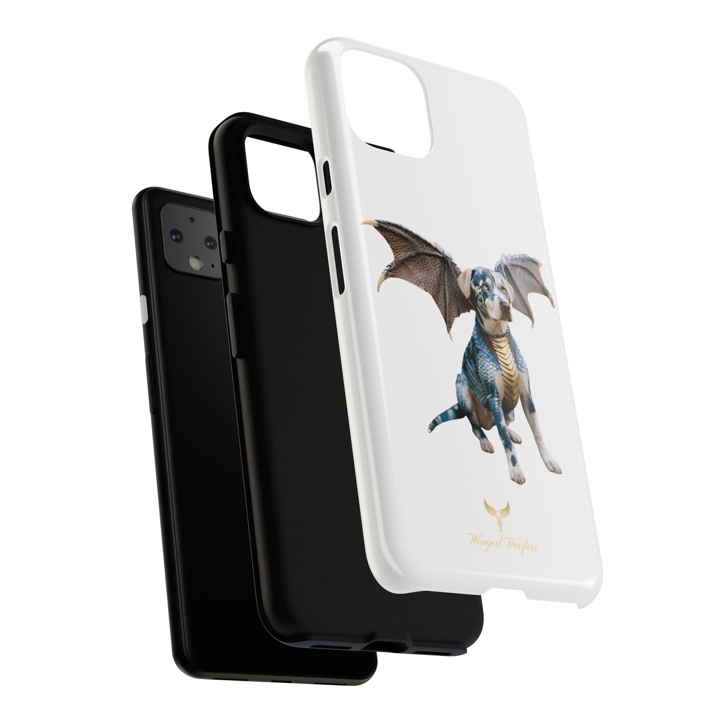 Dragon Dog Phone Case - Tough & Unique Design for Pet Lovers