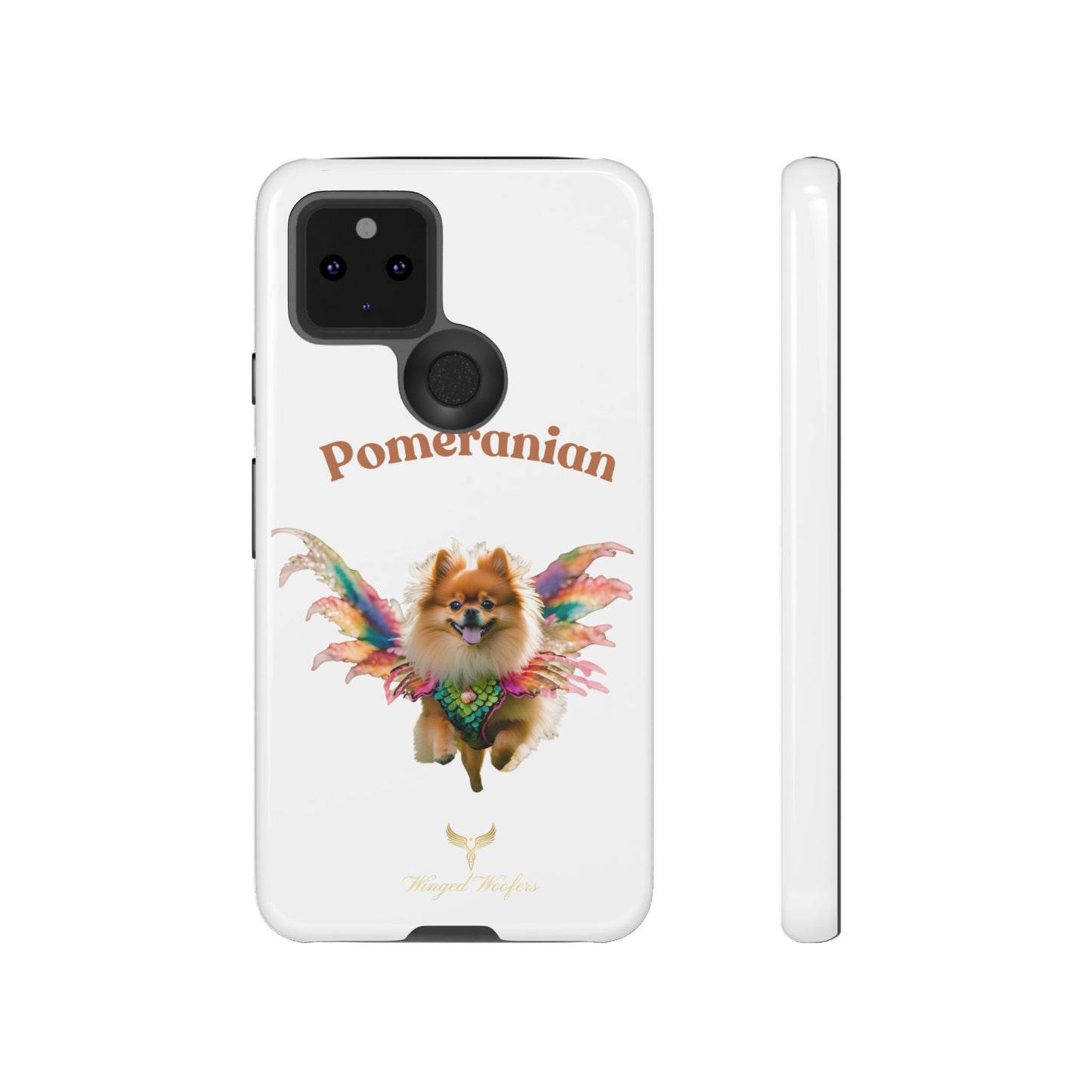 Pomeranian Winged Dog Phone Case – Cute Dog Lover Accessory